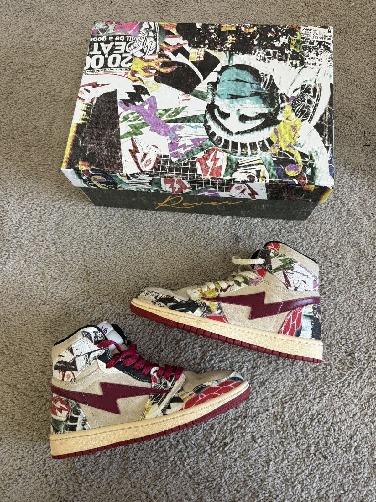 Other Reves Paris/ Air Kiy ‘85 HI Size US 6 / EU 39 - 1 Thumbnail
