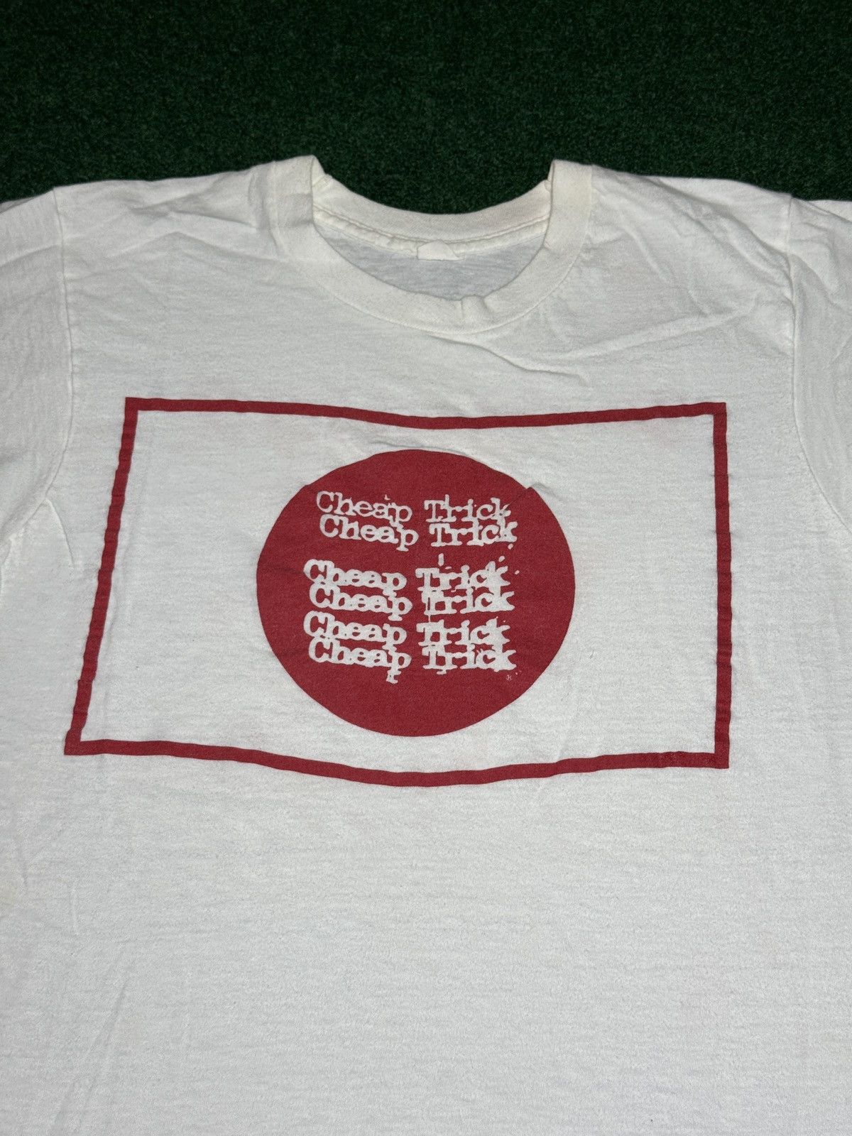 Band Tees × Vintage Vtg 80s Cheap Trick Japanese Flag Chicago Concert T Shirt Size US S / EU 44-46 / 1 - 2 Thumbnail