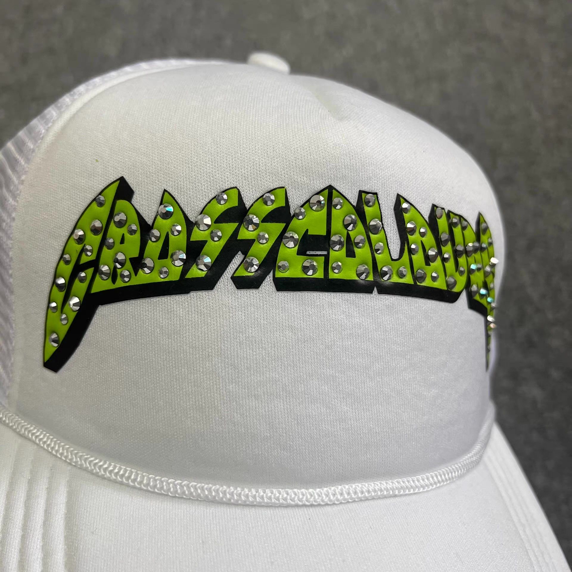 Cross Colours Cross Colours Curved Brim Mesh Trucker Baseball Cap Q7 Size ONE SIZE - 2 Thumbnail