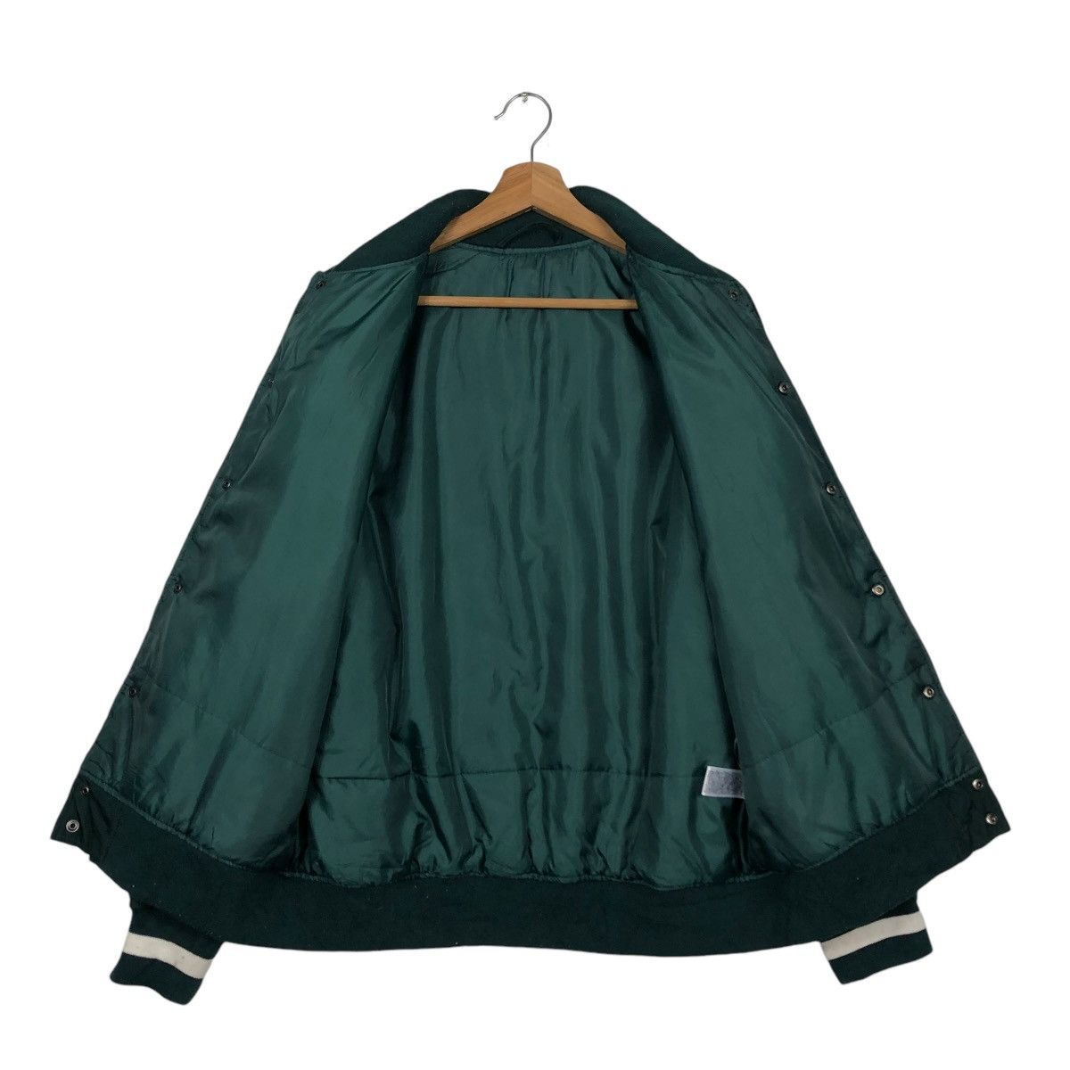 NFL 🔥VINTAGE BOMBER JACKET NFL NEW YORK JETS BIG LOGO Size US M / EU 48-50 / 2 - 15 Thumbnail