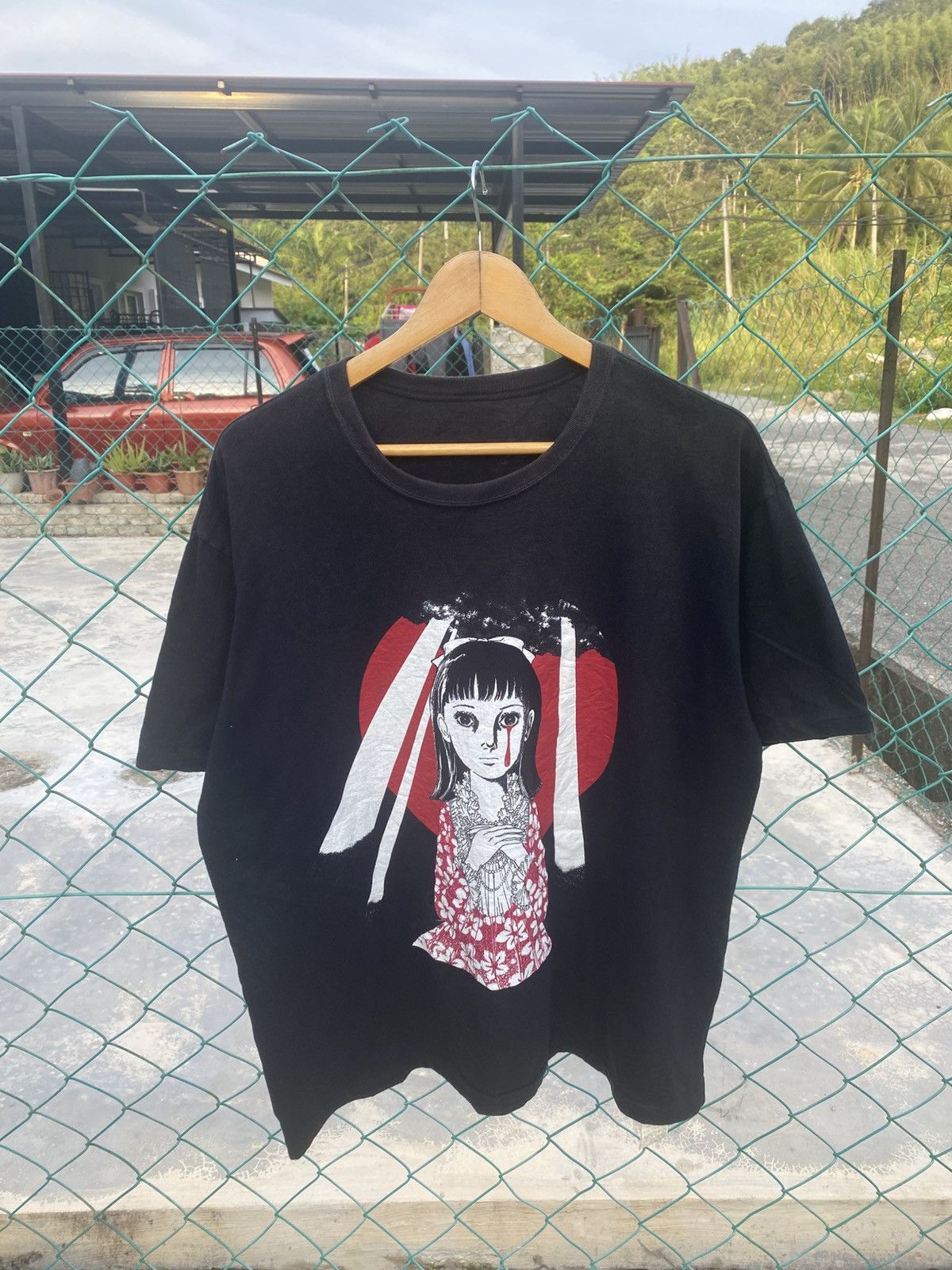 Yohji Yamamoto S’YTE yohji yamamoto X Kazou Umezz / Shogakukan tshirt Size US XL / EU 56 / 4 - 1 Thumbnail