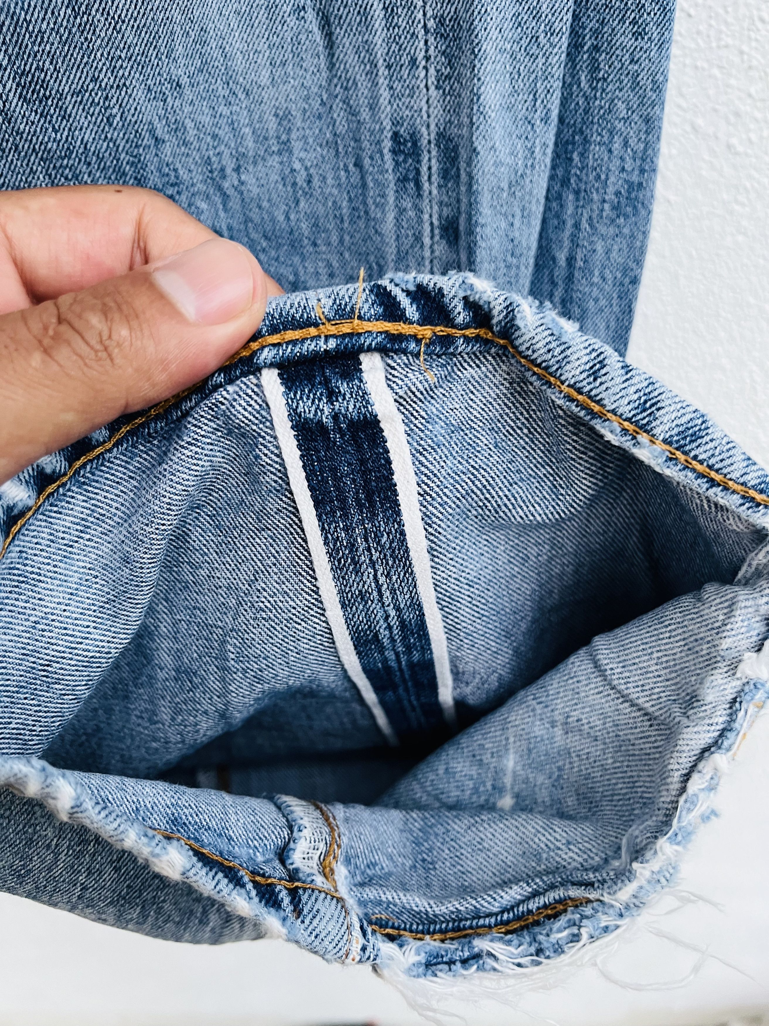 Levi's Vintage Clothing × Vintage Vintage 60s Levis Big E Distressed Fashion Style Size US 32 / EU 48 - 10 Thumbnail