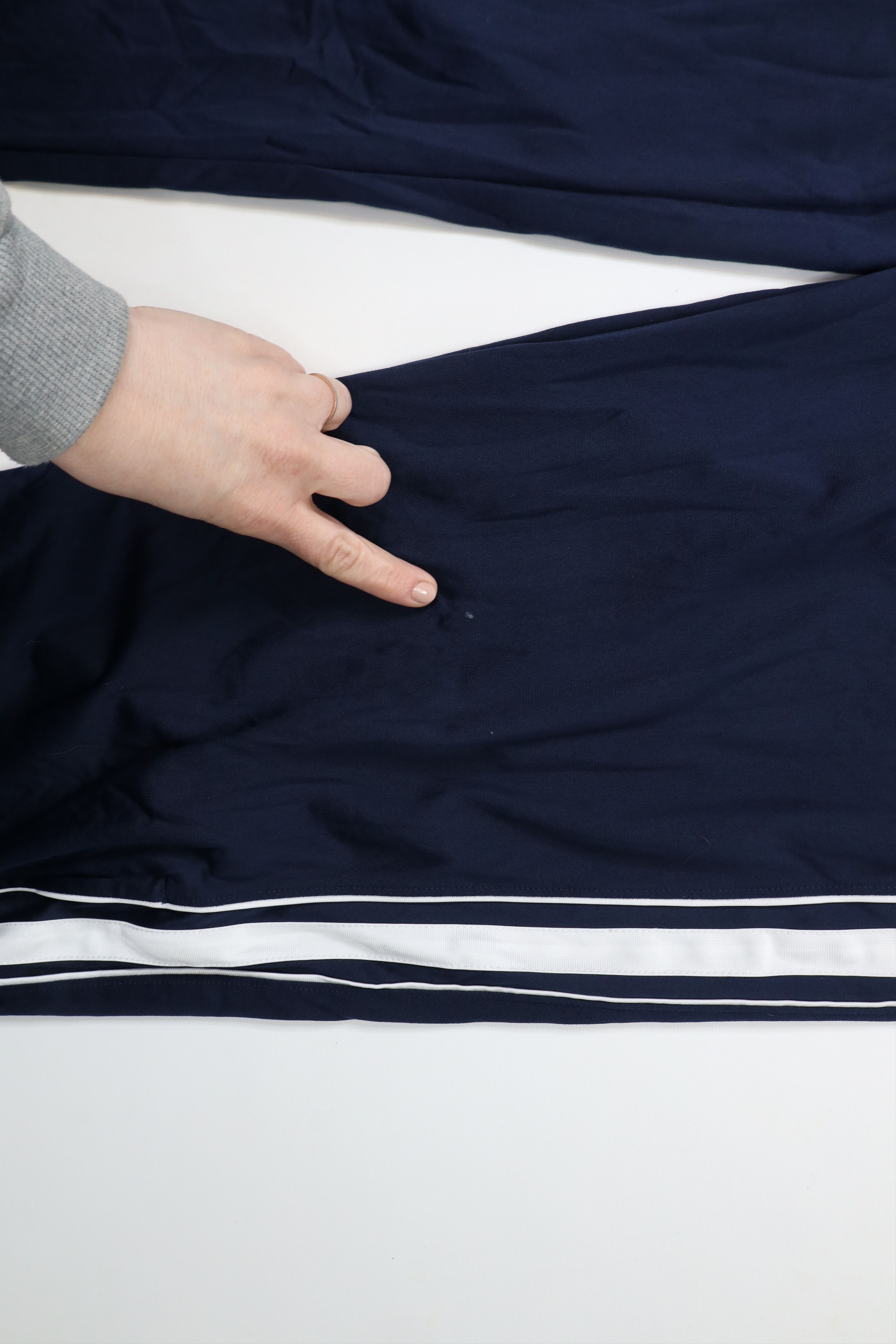 Nike × Vintage Vintage Y2K Nike Scott Mini Swoosh Wide Leg Sweatpants Size US 36 / EU 52 - 6 Thumbnail
