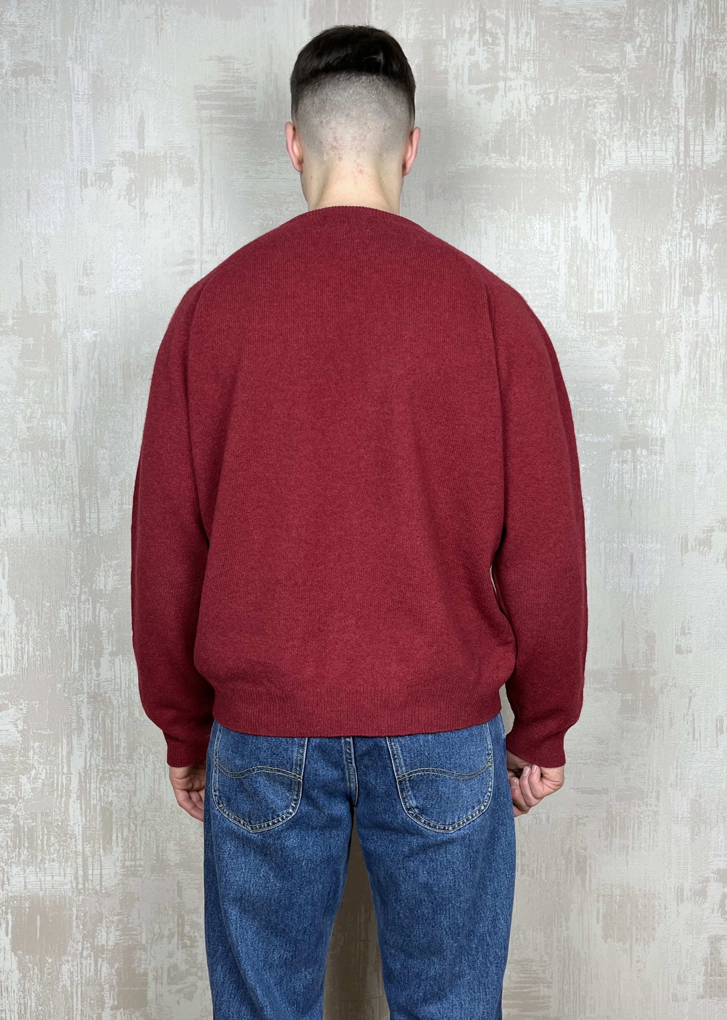 Alan Paine Alan Paine V-Neck Wool Sweater Size UK 50" 127 cm EU 58 Size US XL / EU 56 / 4 - 12 Thumbnail