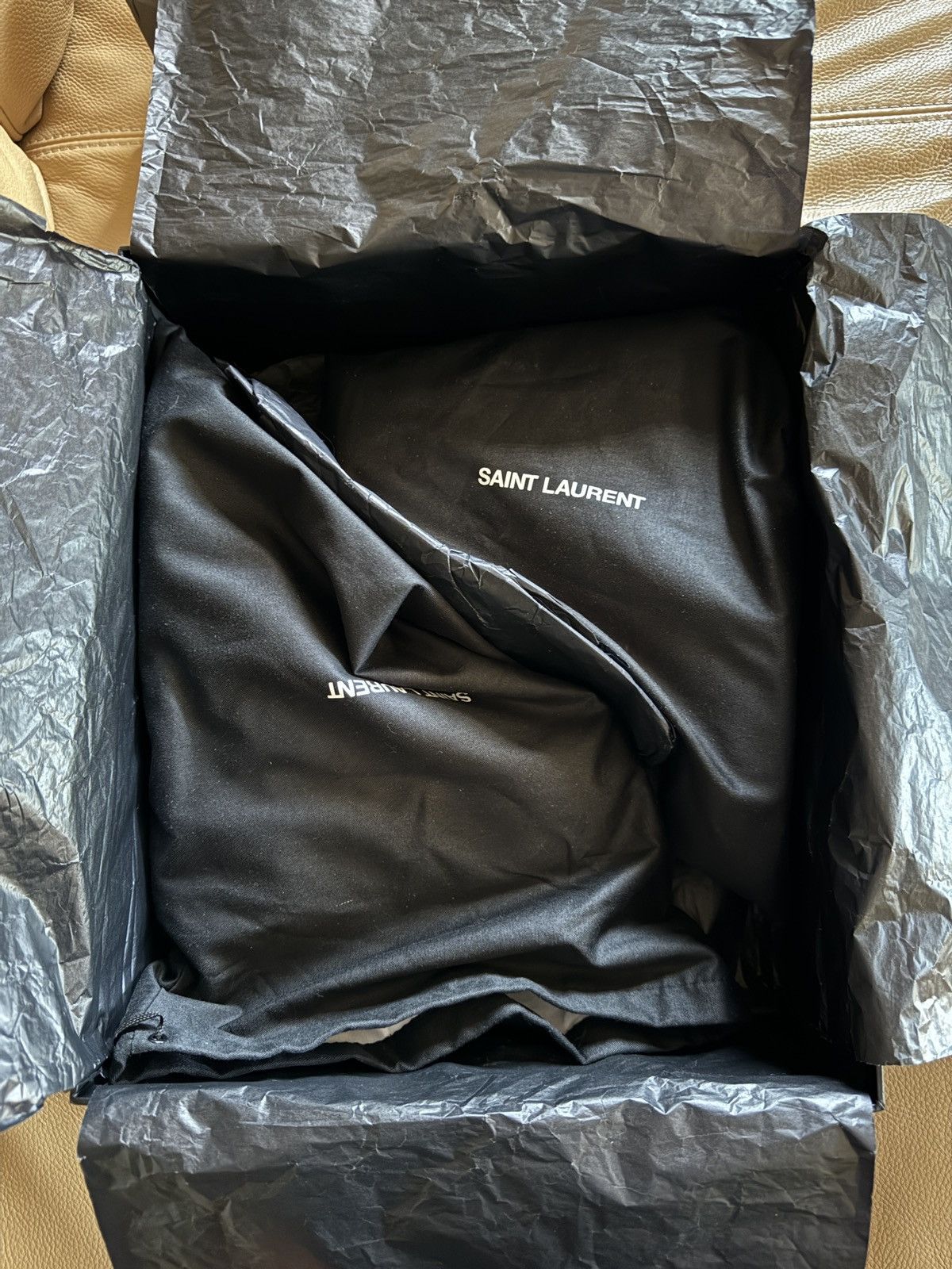 Saint Laurent Paris Saint Laurent Wyatt Metal Crack Crinkled 40 Size US 7 / EU 40 - 2 Thumbnail