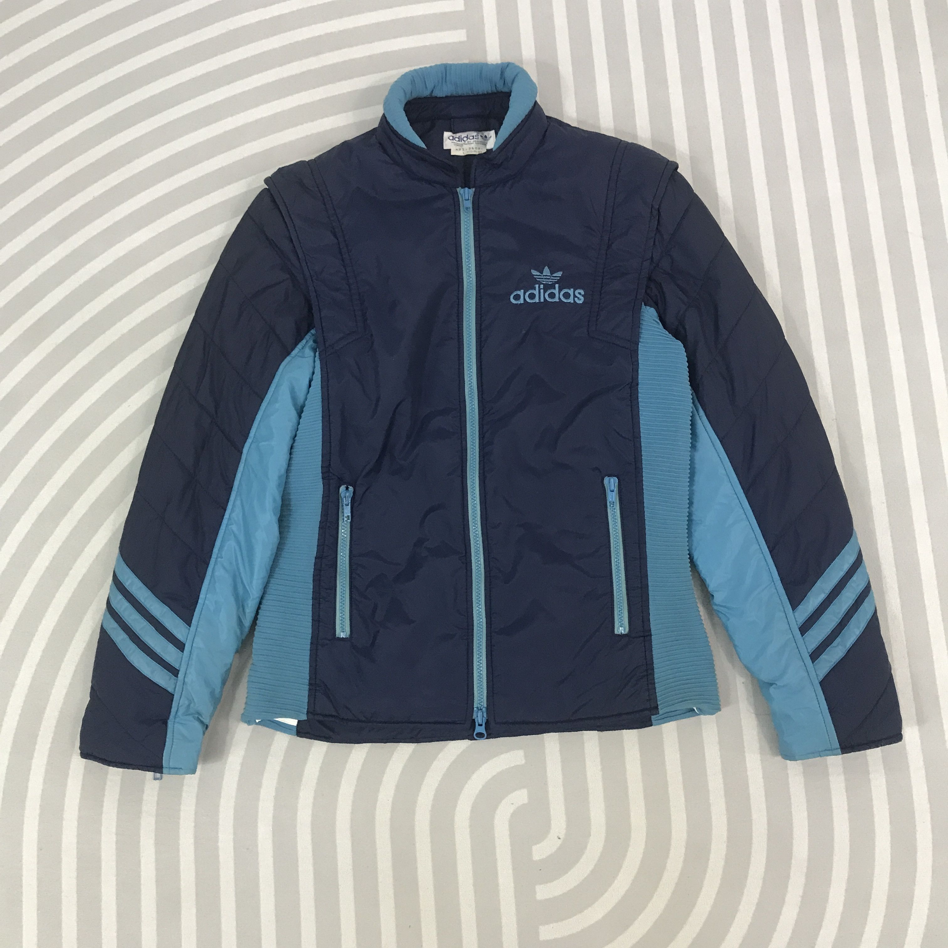 Adidas × Vintage Vintage 90s Adidas Jacket Size US L / EU 52-54 / 3 - 1 Thumbnail