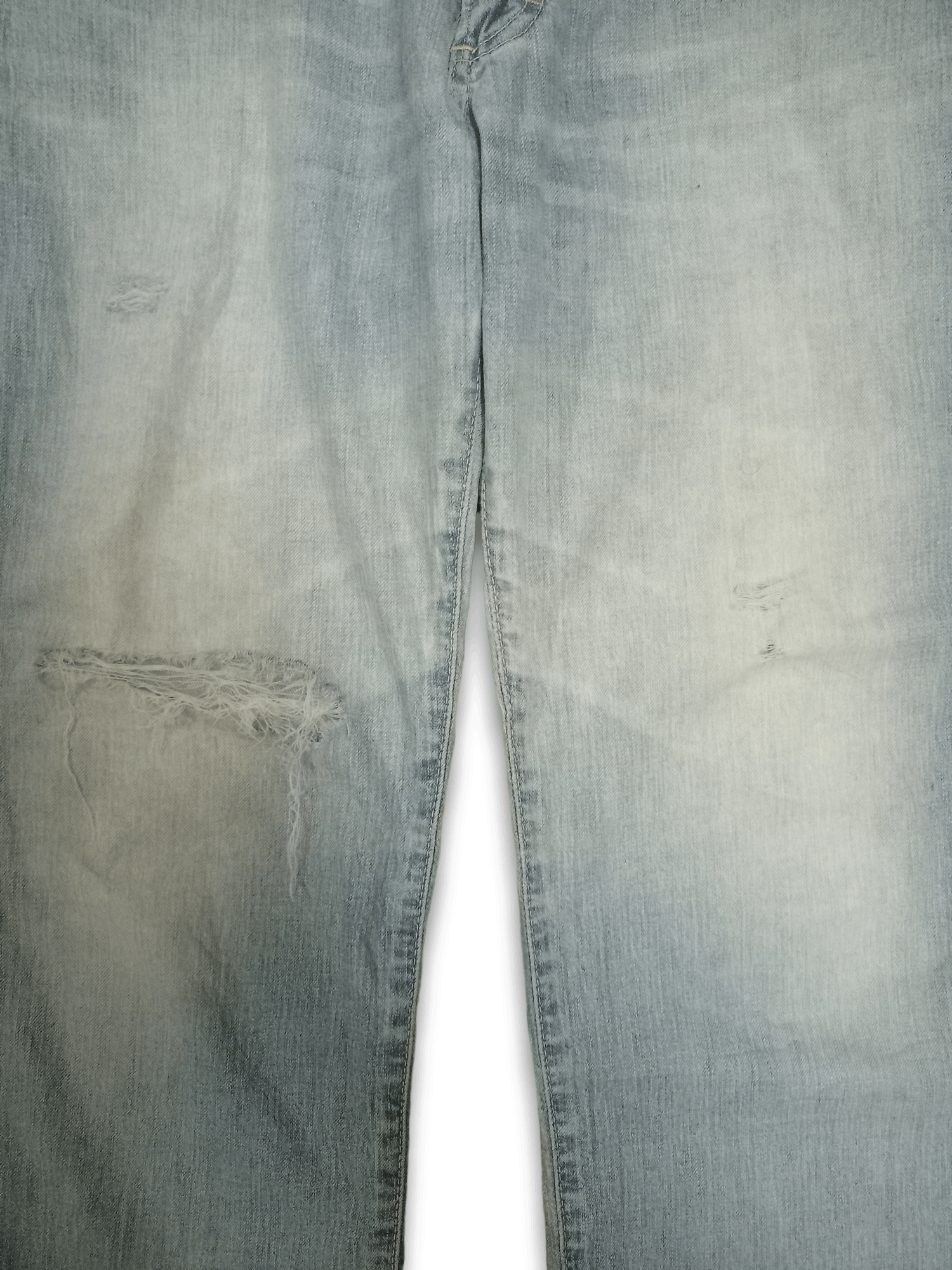 Wrangler SALES 🔥 Vintage Wrangler Light Wash Rip Baggy Denim Pants Size US 34 / EU 50 - 6 Thumbnail