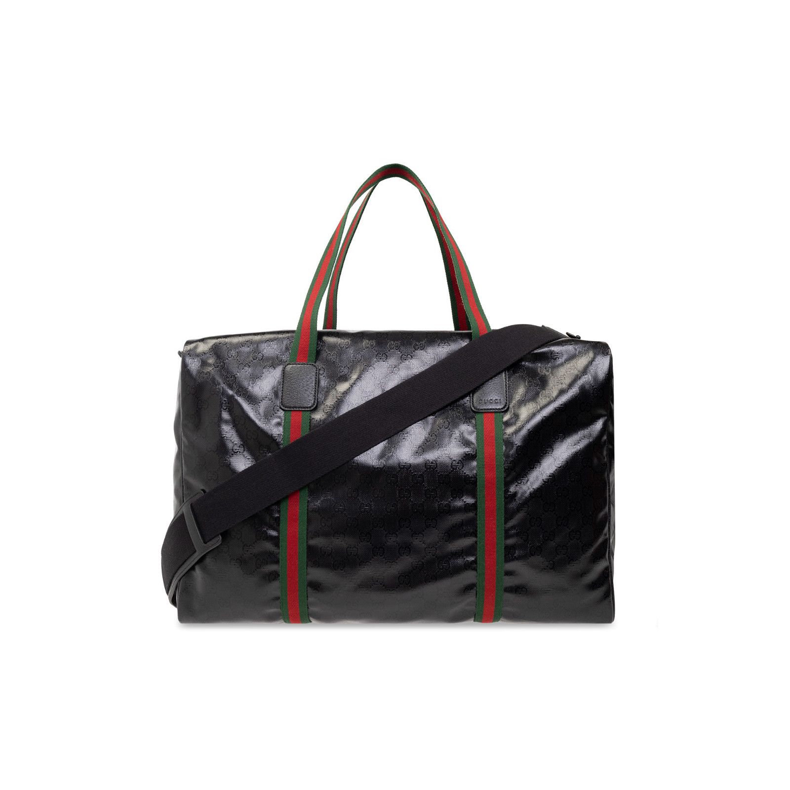 Gucci GUCCI Black GG Fabric Duffle Bag New & Authentic Size ONE SIZE - 1 Thumbnail