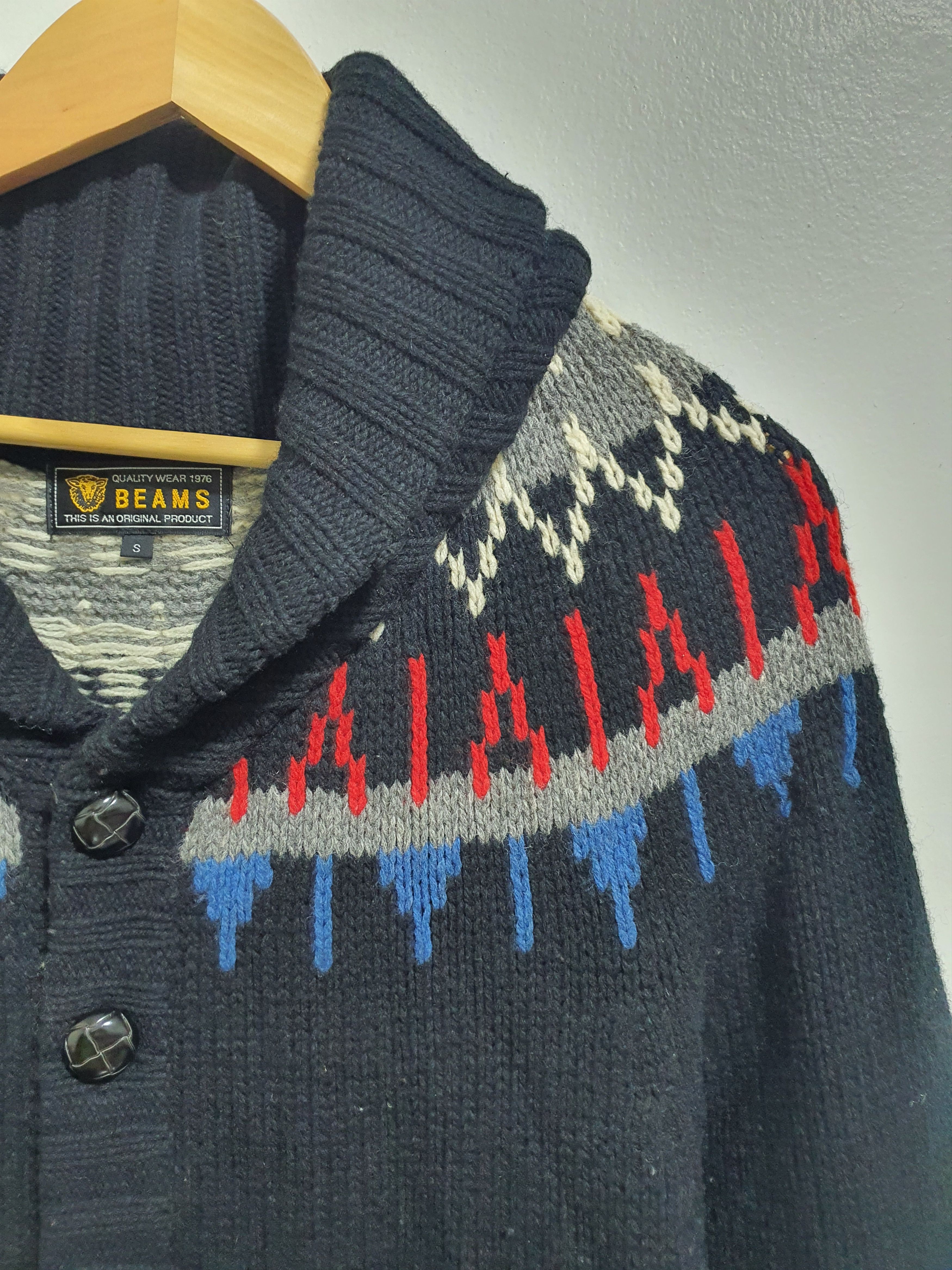Beams Plus × Japanese Brand BEAMS 18/26 NICE DESIGN CROCHETED SHIRT Size US S / EU 44-46 / 1 - 1 Thumbnail