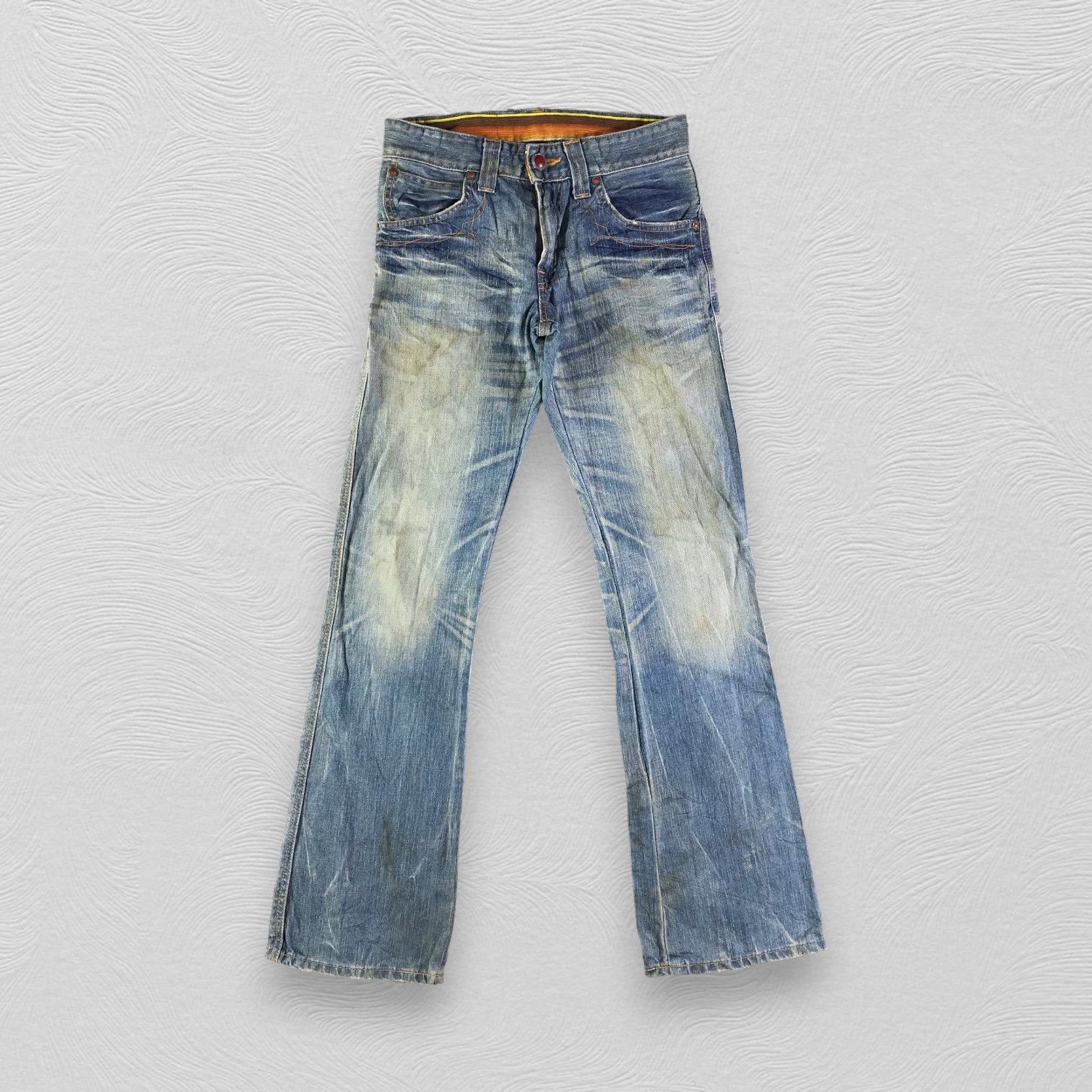 Edwin Vintage Edwin Blue Trip Jeans Flare Denim KJ2478 Size US 28 / EU 44 - 1 Thumbnail
