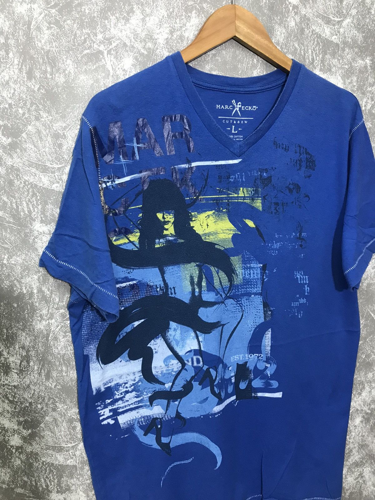 Affliction × Marc Ecko × Southpole Marc Ecko Affliction Women Graphic Tee Size US L / EU 52-54 / 3 - 2 Thumbnail