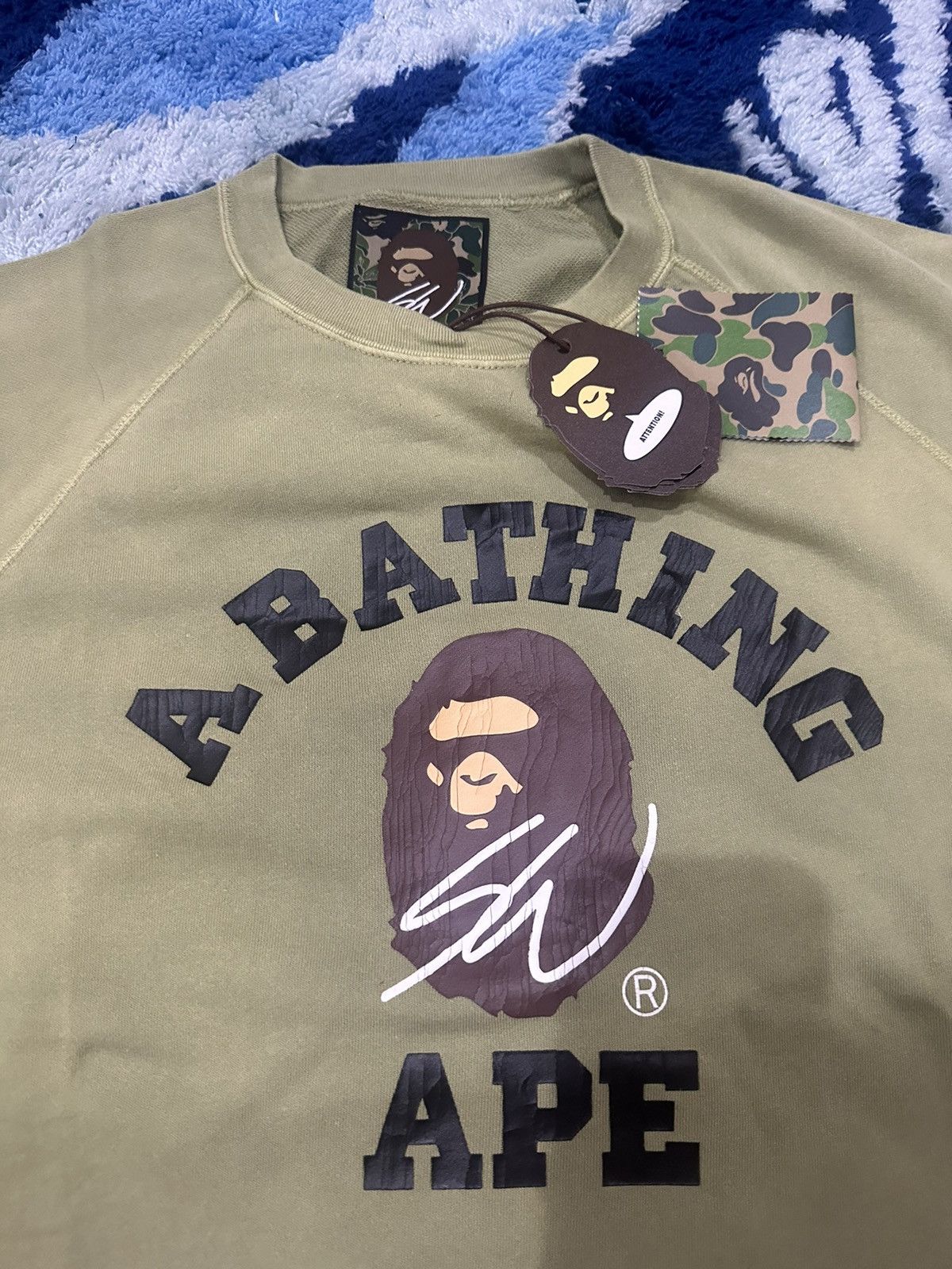 Bape Bape x Sean Wotherspoon Sweat Tee | Grailed
