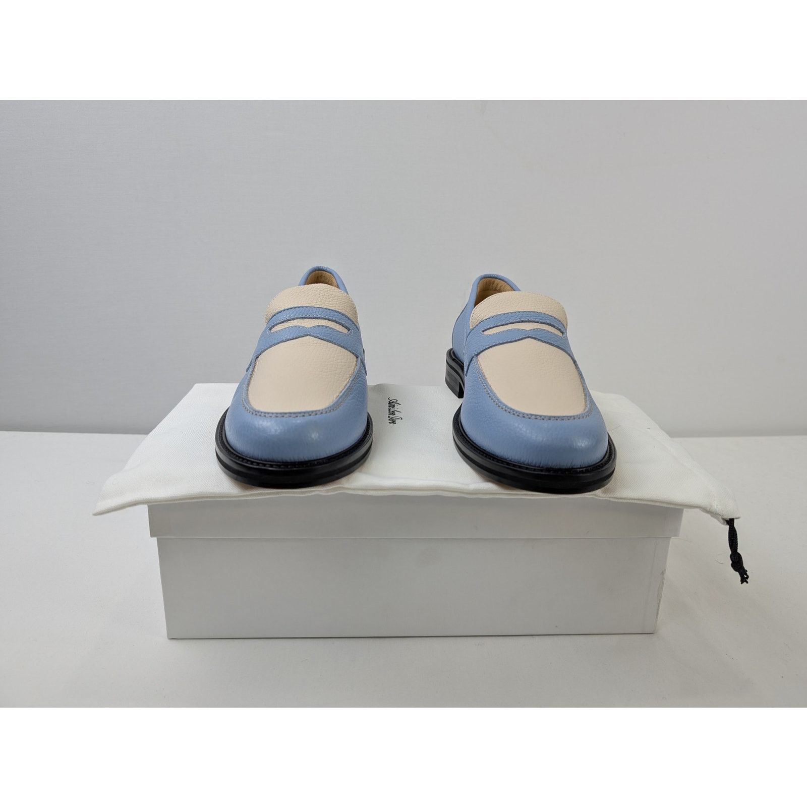 Aime Leon Dore o1rshd1 Penny Loafer Shoe in Lamb/Cornflower Size US 10.5 / EU 43-44 - 15 Thumbnail