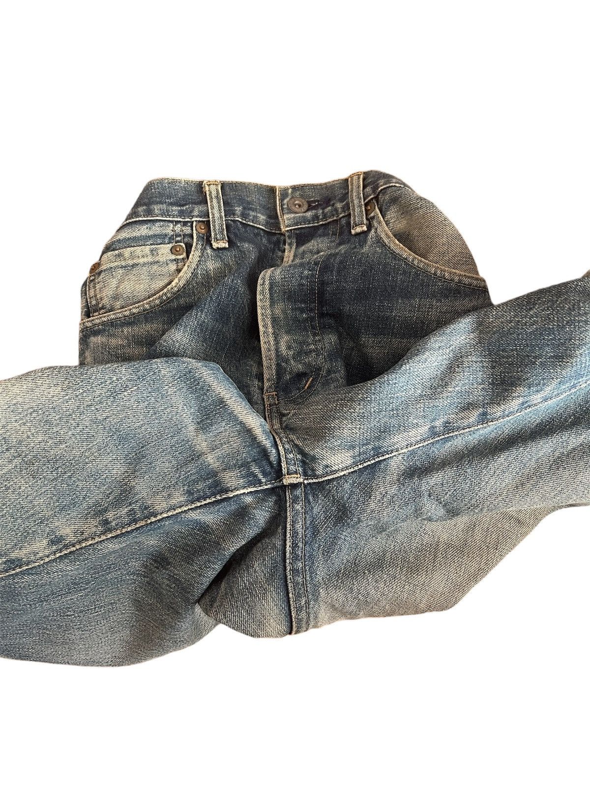 Levi's 🔥Rare🔥 Levi’s 503BXX Big E Redline W30 L34 Denim Distressed Size US 30 / EU 46 - 16 Thumbnail