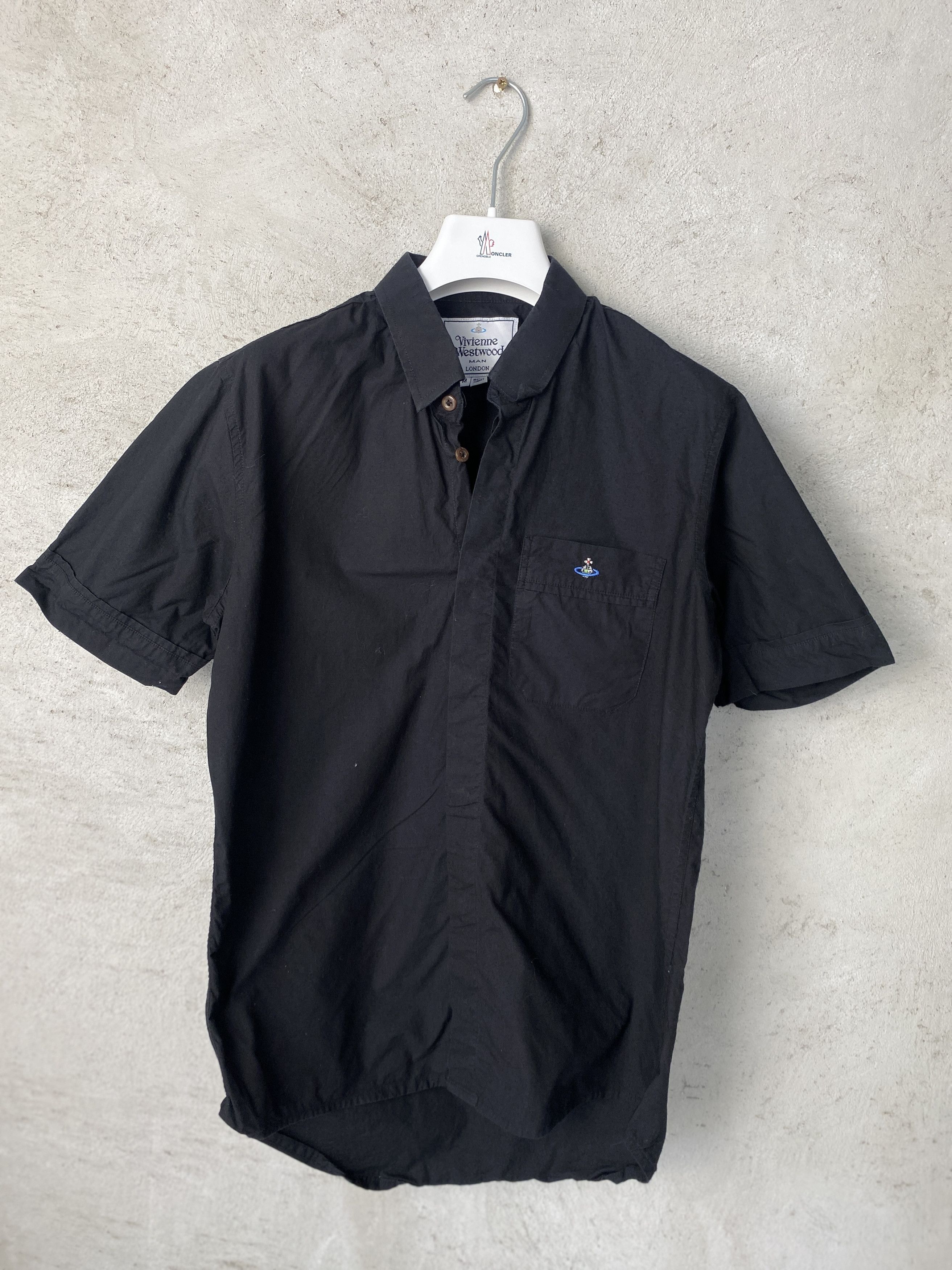 Vivienne Westwood small logo casual short sleeve shirt