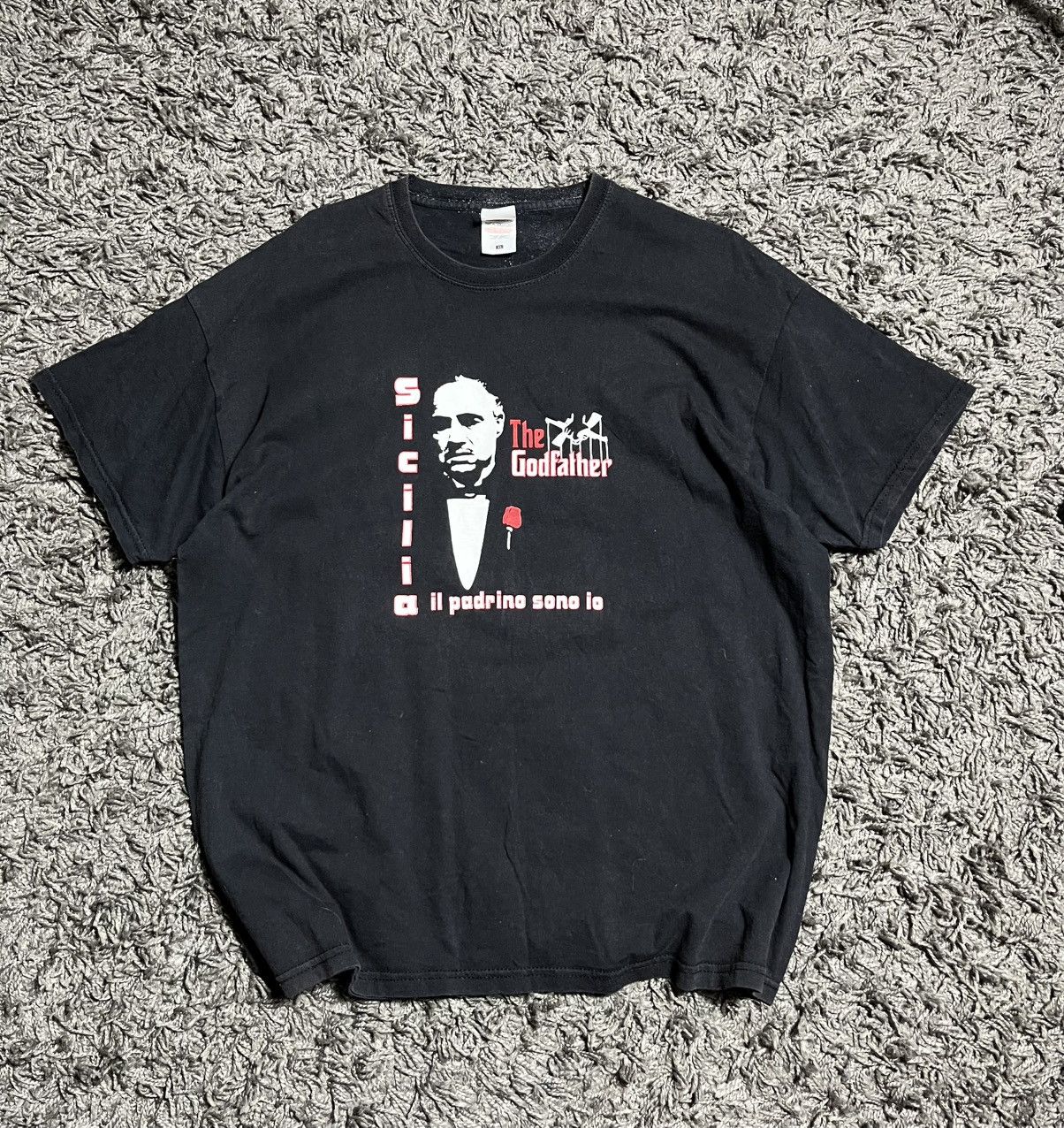 Vintage THE GODFATHER VINTAGE COTTON Y2K MOVIE FILM PROMO TEE Size US XL / EU 56 / 4 - 1 Thumbnail