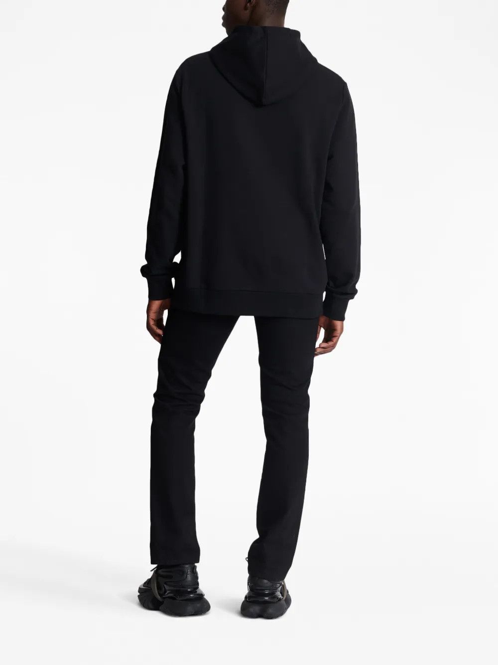 Balmain o1y0426 Logo Hoodie in Black Size US L / EU 52-54 / 3 - 4 Thumbnail