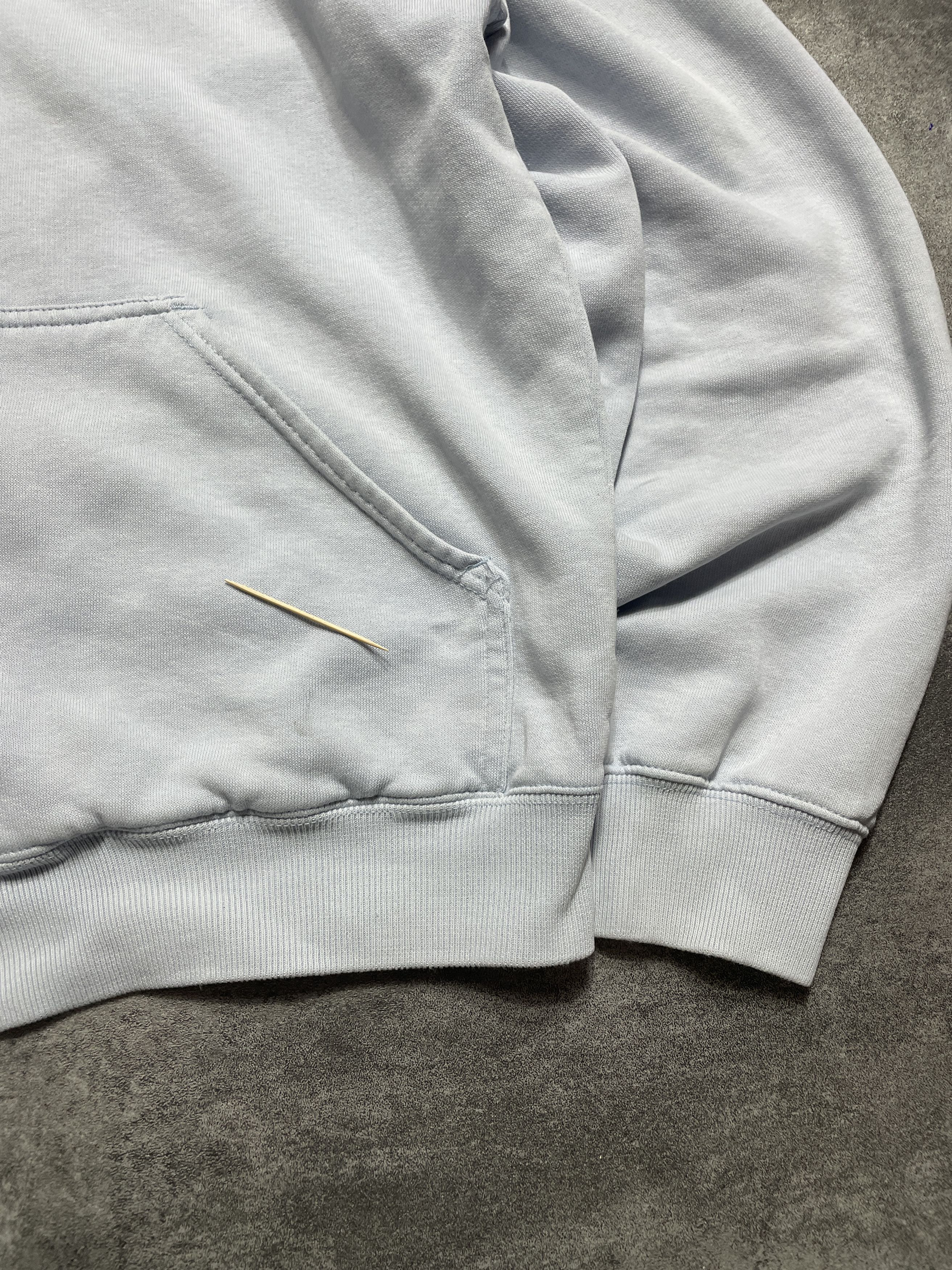 Nike RARE❗️Nike Vintage Y2K Hoodie Silver Tag Boxy Fit Baby Blue Size US S / EU 44-46 / 1 - 15 Thumbnail
