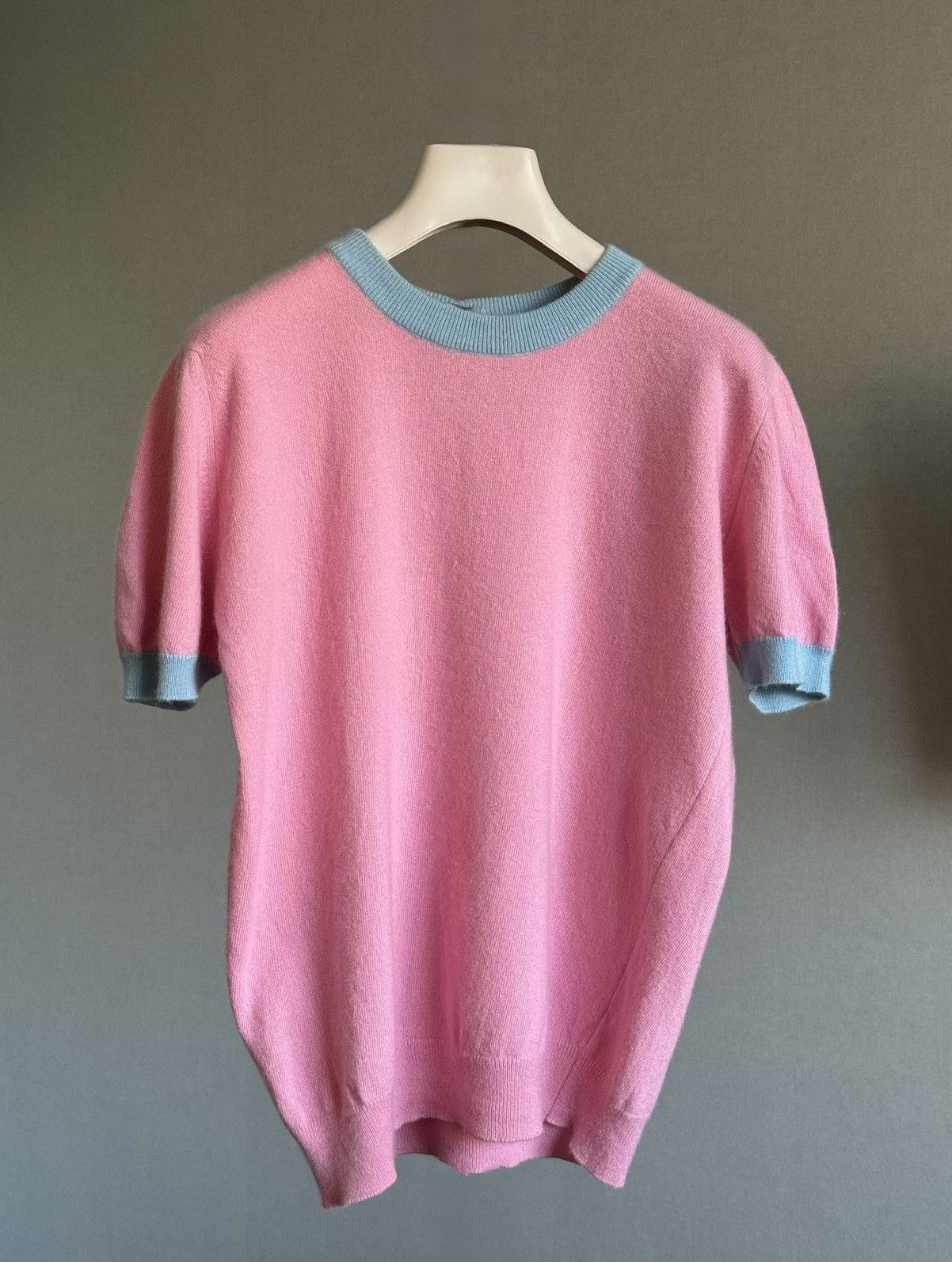 Chanel Vintage Chanel Cashmere top Size L / US 10 / IT 46 - 1 Thumbnail