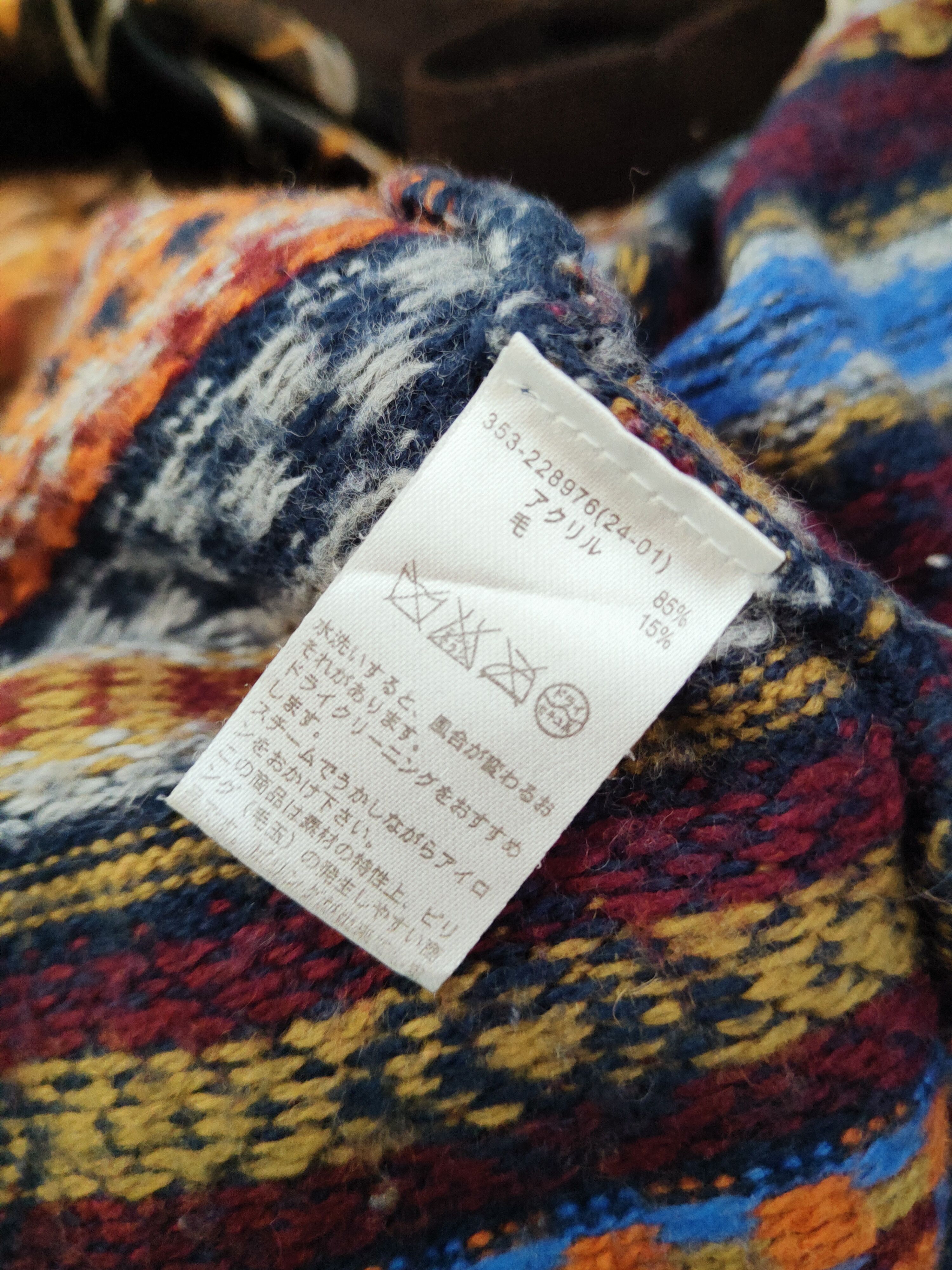 Japanese Brand Japan Blue Hoodie Knitwear Sleeveless Cardigan #W727 Size S / US 4 / IT 40 - 13 Thumbnail