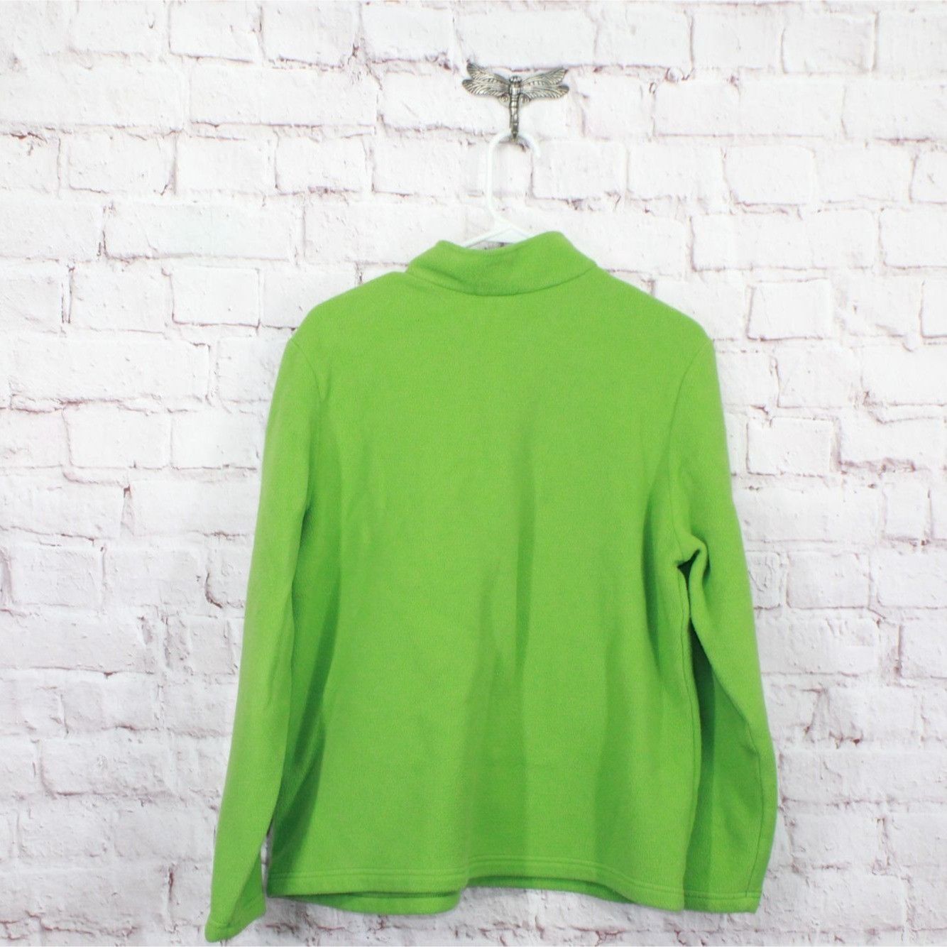 L.L. Bean LL Bean Women's Sweater Fleece Quarter Zip Pullover Size XL / US 12-14 / IT 48-50 - 6 Thumbnail
