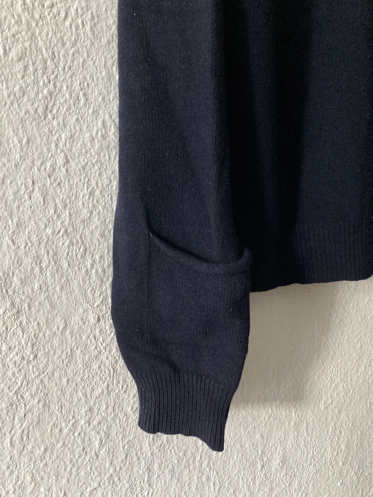 JW Anderson JW Anderson Navy Multi-Pocket Cashmere Wool Sweater Size US M / EU 48-50 / 2 - 13 Thumbnail