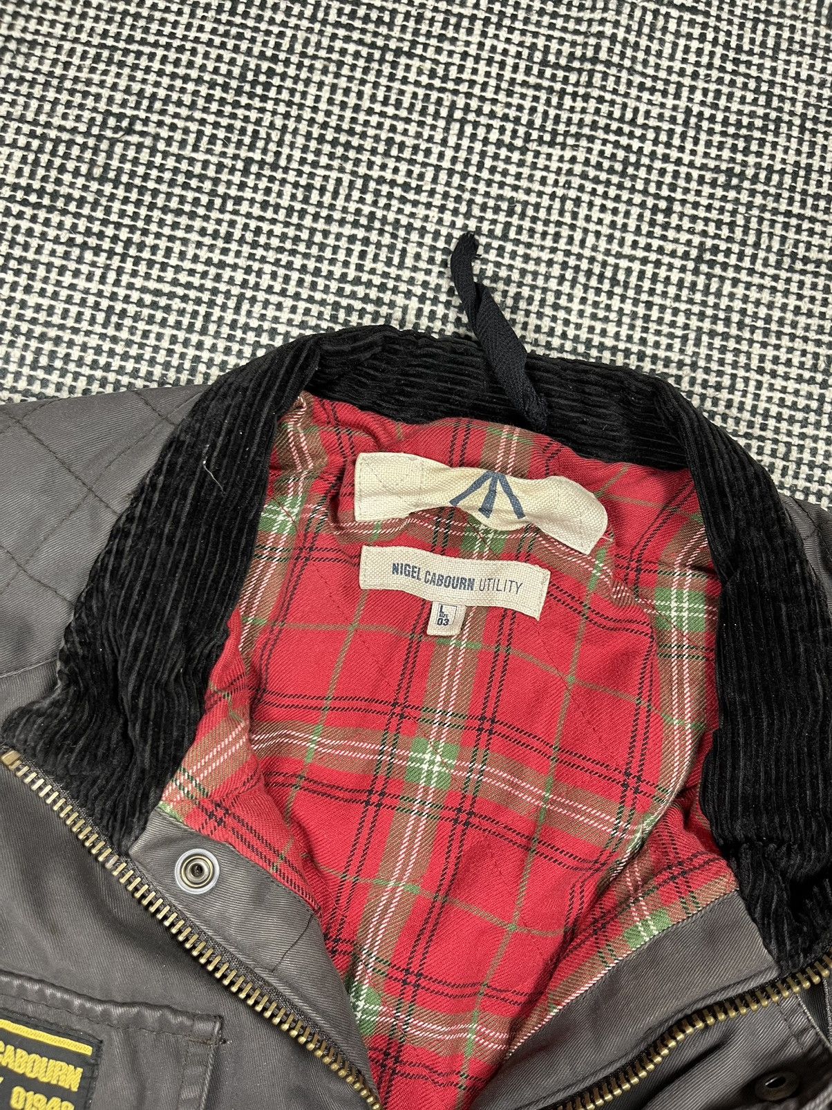 Nigel Cabourn Nigel Cabourn moto quilted parka jacket like belstaff Size US L / EU 52-54 / 3 - 4 Thumbnail
