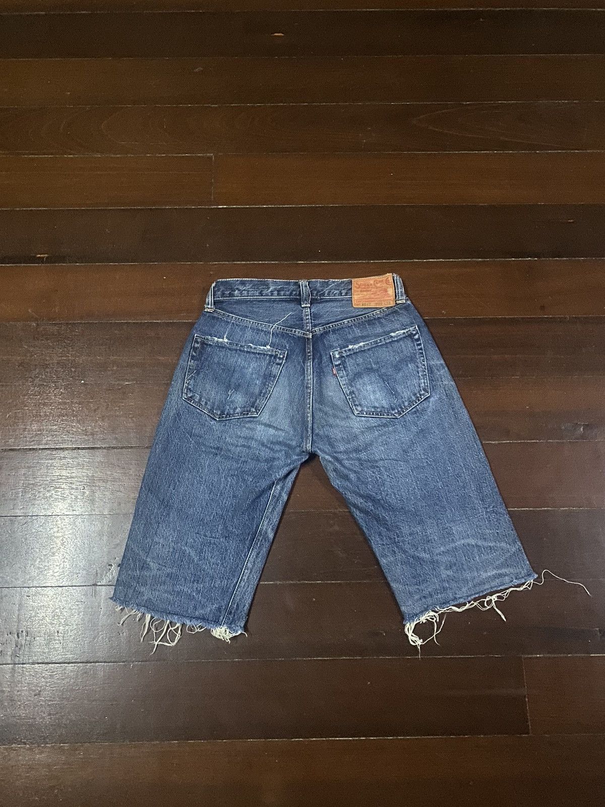 Orslow FIRE 🔥 VINTAGE SUGAR CANE 1947 SHORT JEANS REWORK CUSTOM Size US 30 / EU 46 - 9 Thumbnail