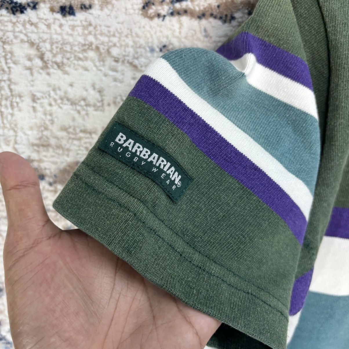 Barbarian × Vintage Vintage Barbarian Rugby Wear Stripes Colour Size US M / EU 48-50 / 2 - 7 Thumbnail