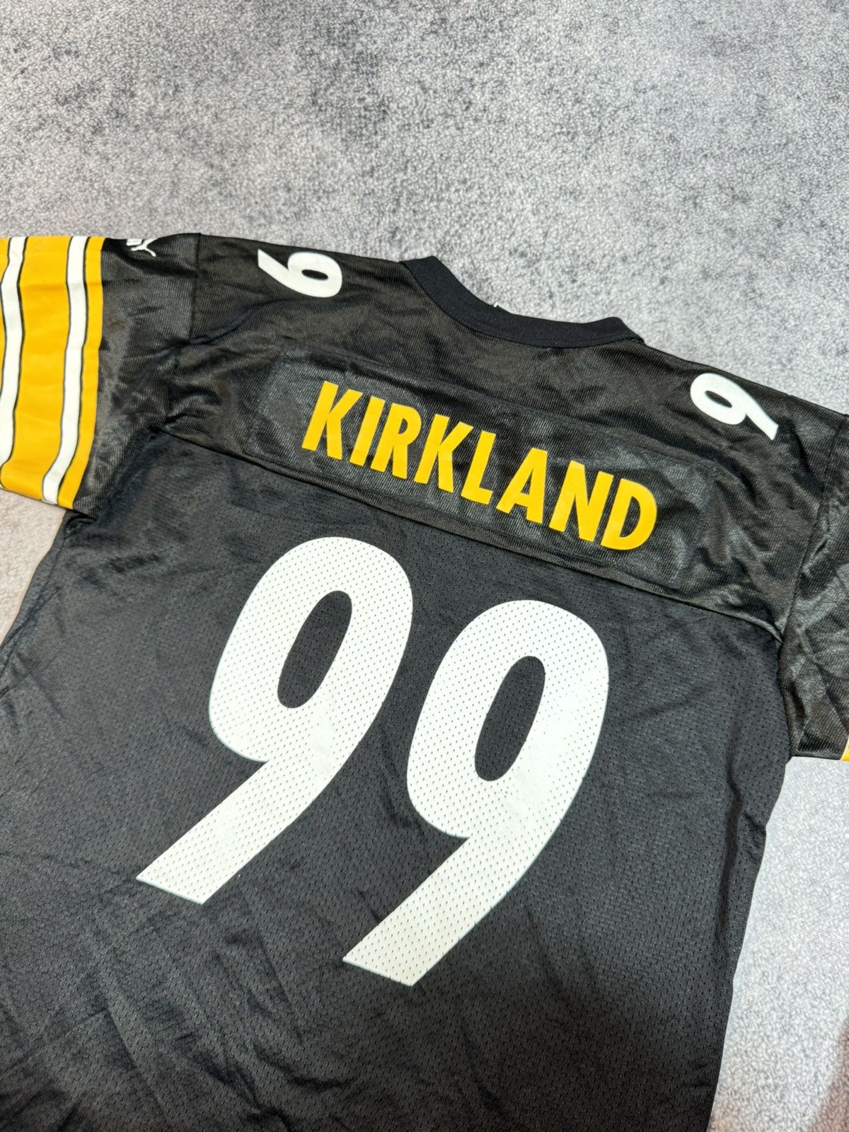NFL × Puma × Vintage Vintage Puma Steelers 99 Kirkland NFL USA Jersey Rare XS Size US XS / EU 42 / 0 - 3 Thumbnail