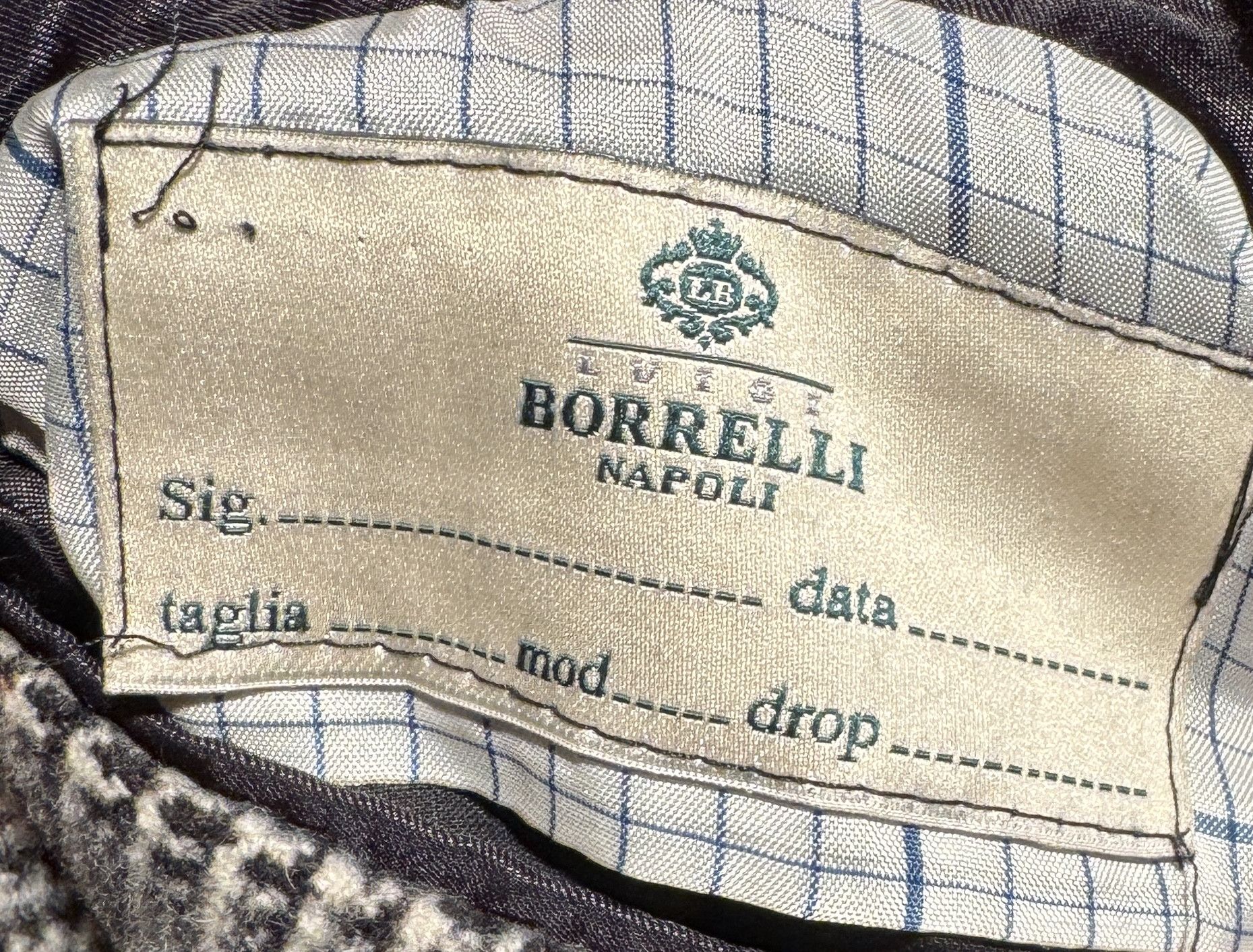 Luigi Borrelli Luxury Vintage Archivio Luigi Borrelli Coat Size US L / EU 52-54 / 3 - 13 Thumbnail