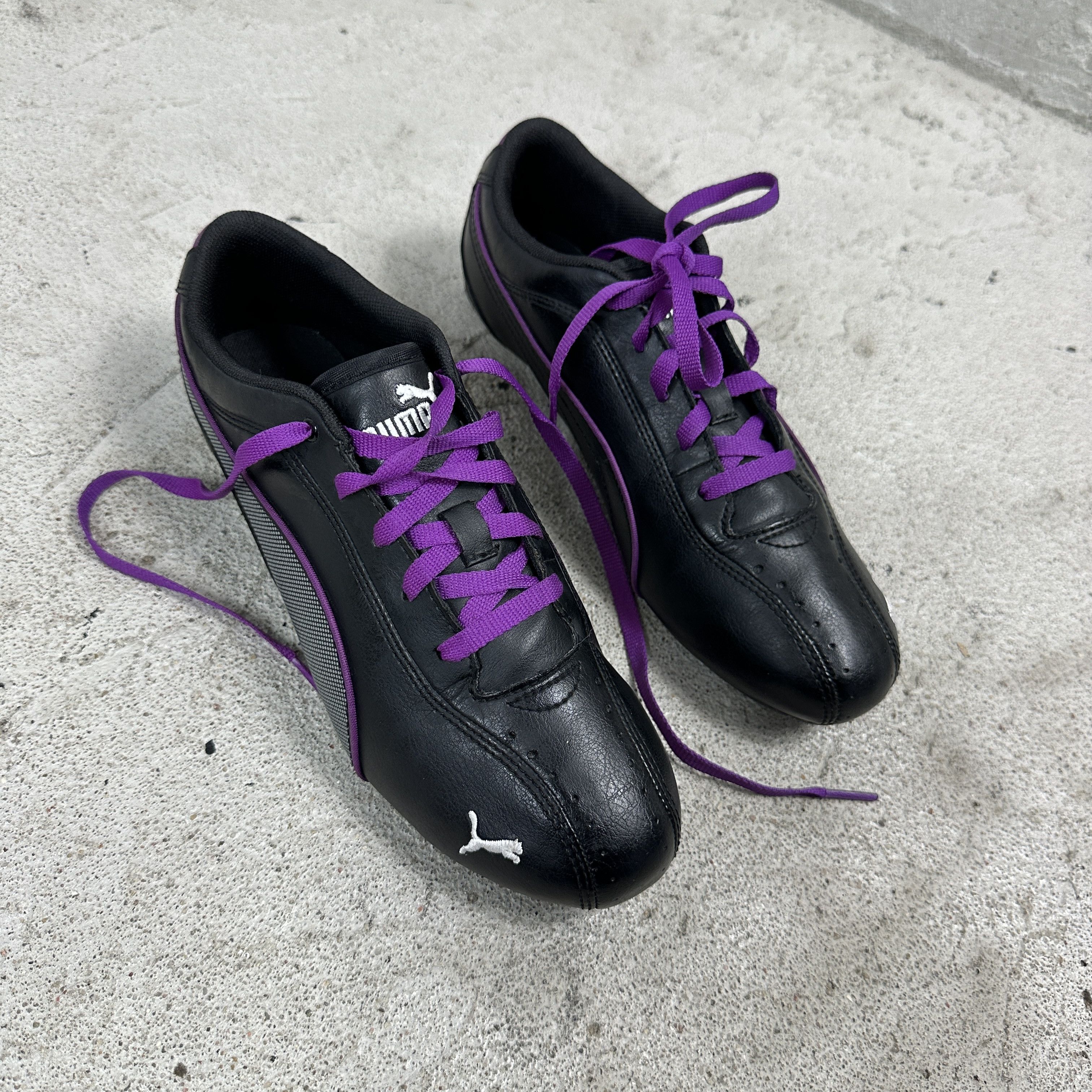 Puma × Vintage Vintage Y2K Sportswear Leather Puma Speed Cat 00s Sneakers Size US 7 / IT 37 - 2 Thumbnail