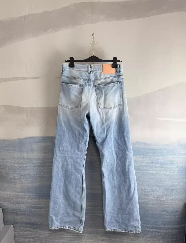 Acne Studios acne studios Washed blue leather jeans 2502-Nextarrow Size US 34 / EU 50 - 3 Thumbnail