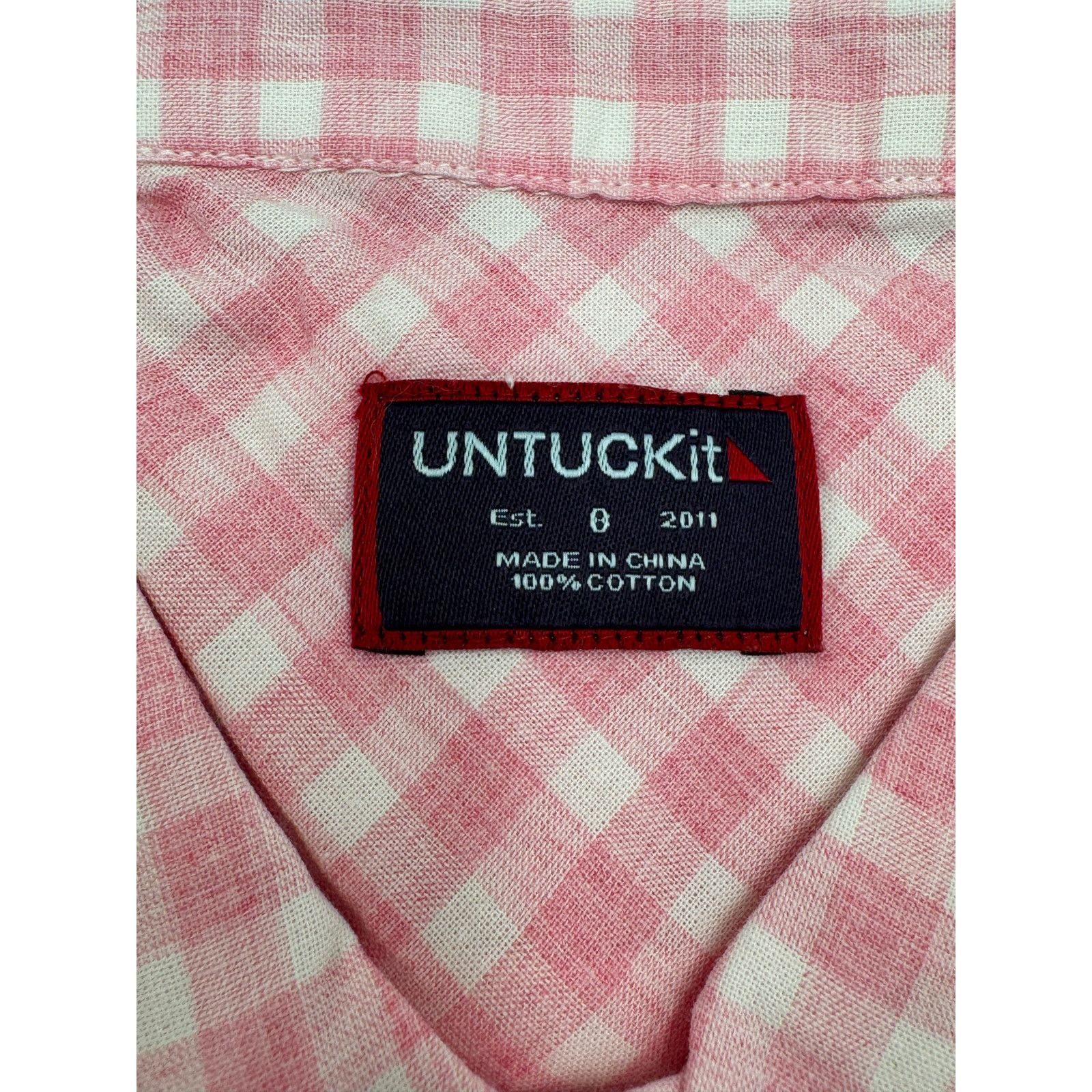 UNTUCKit UNTUCKIT Calina Gingham Button Up Size 8 Size S / US 4 / IT 40 - 8 Thumbnail