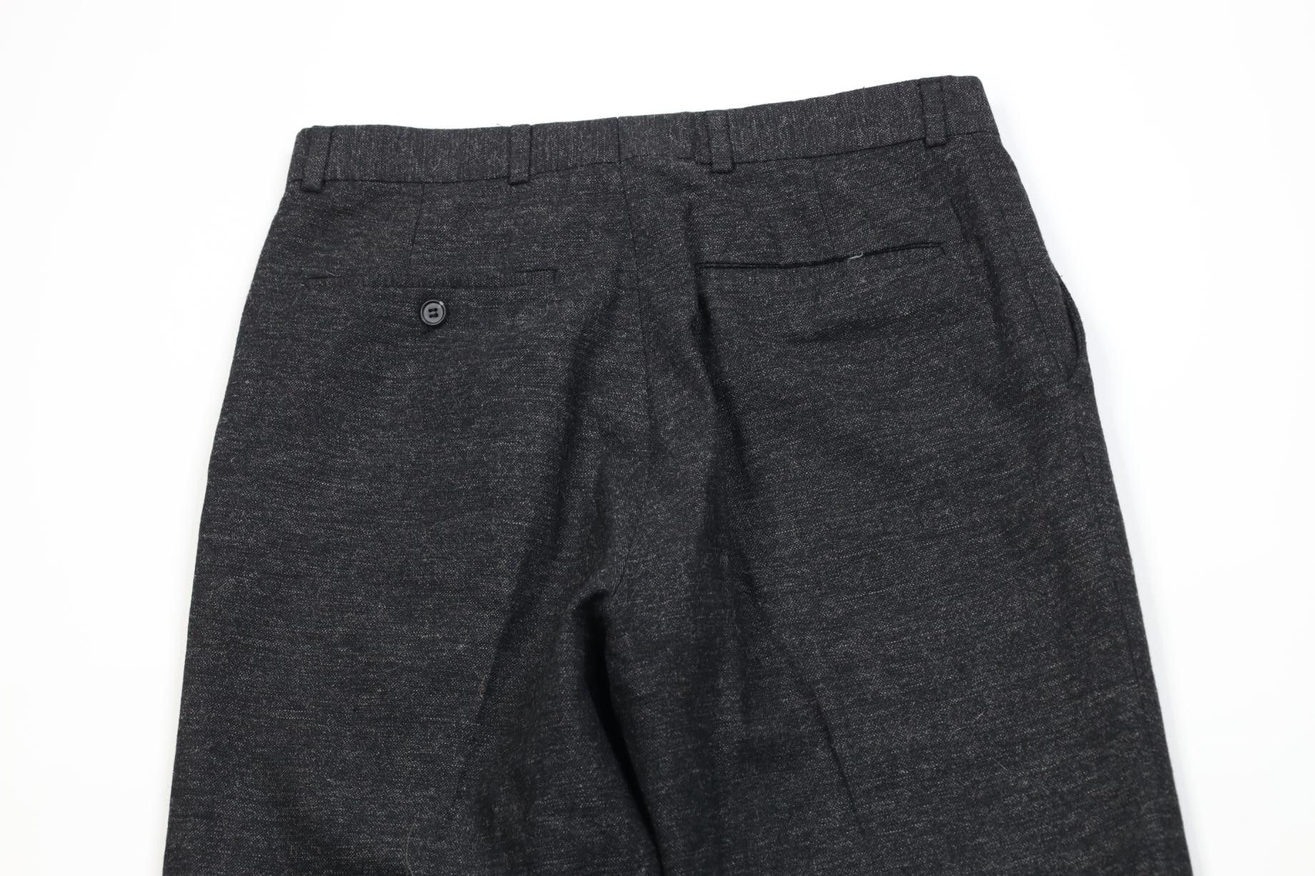 Vintage Vintage 70s Streetwear Wool Tweed Wide Leg Chino Pants USA Size US 30 / EU 46 - 13 Thumbnail