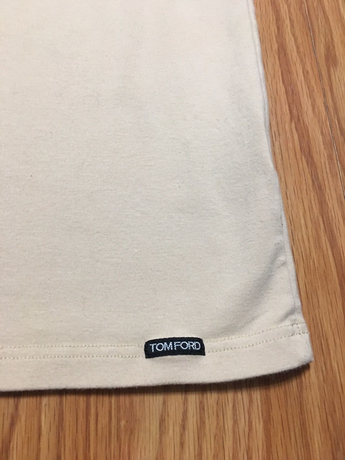 Tom Ford TOM FORD Slim-Fit Stretch Cotton-Jersey T-Shirt Size L/XL Size US XL / EU 56 / 4 - 3 Thumbnail