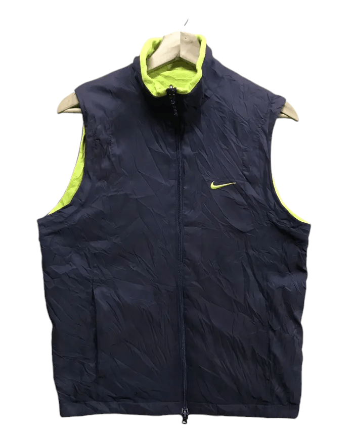 Nike Vintage 00's Nike Golf Swoosh Reversible Vests Size US M / EU 48-50 / 2 - 2 Thumbnail