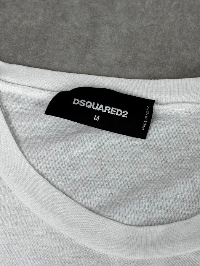 Dsquared2 SS2020 Dsquared2 White Bruce Lee Fighter T-Shirt Size US M / EU 48-50 / 2 - 8 Thumbnail