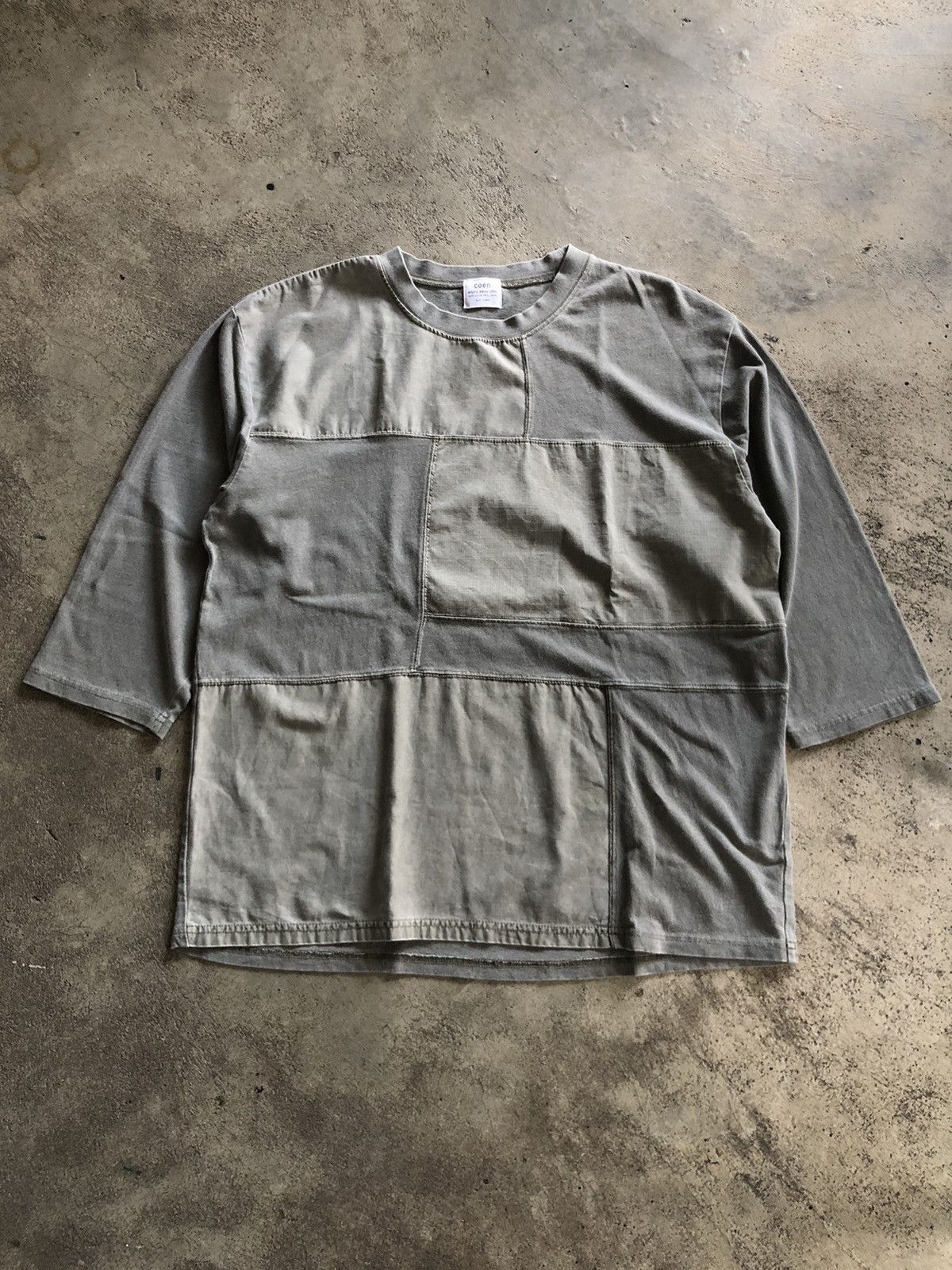 If Six Was Nine × Japanese Brand × Le Grande Bleu (L.G.B.) JAPANESE COEN PATCHWORK STYLE Size US L / EU 52-54 / 3 - 1 Thumbnail