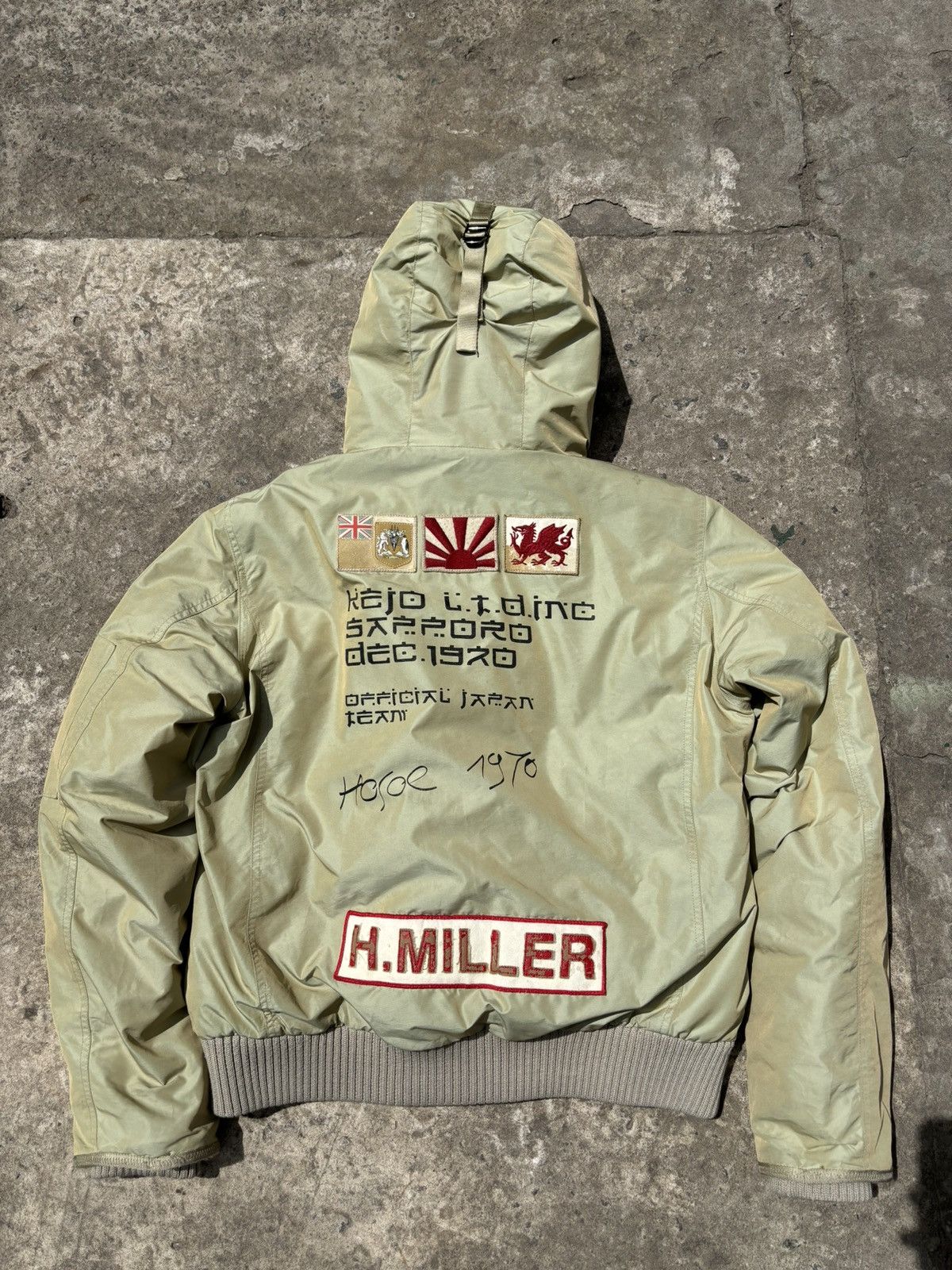 Vintage Kejo Goose Down Crop Jacket