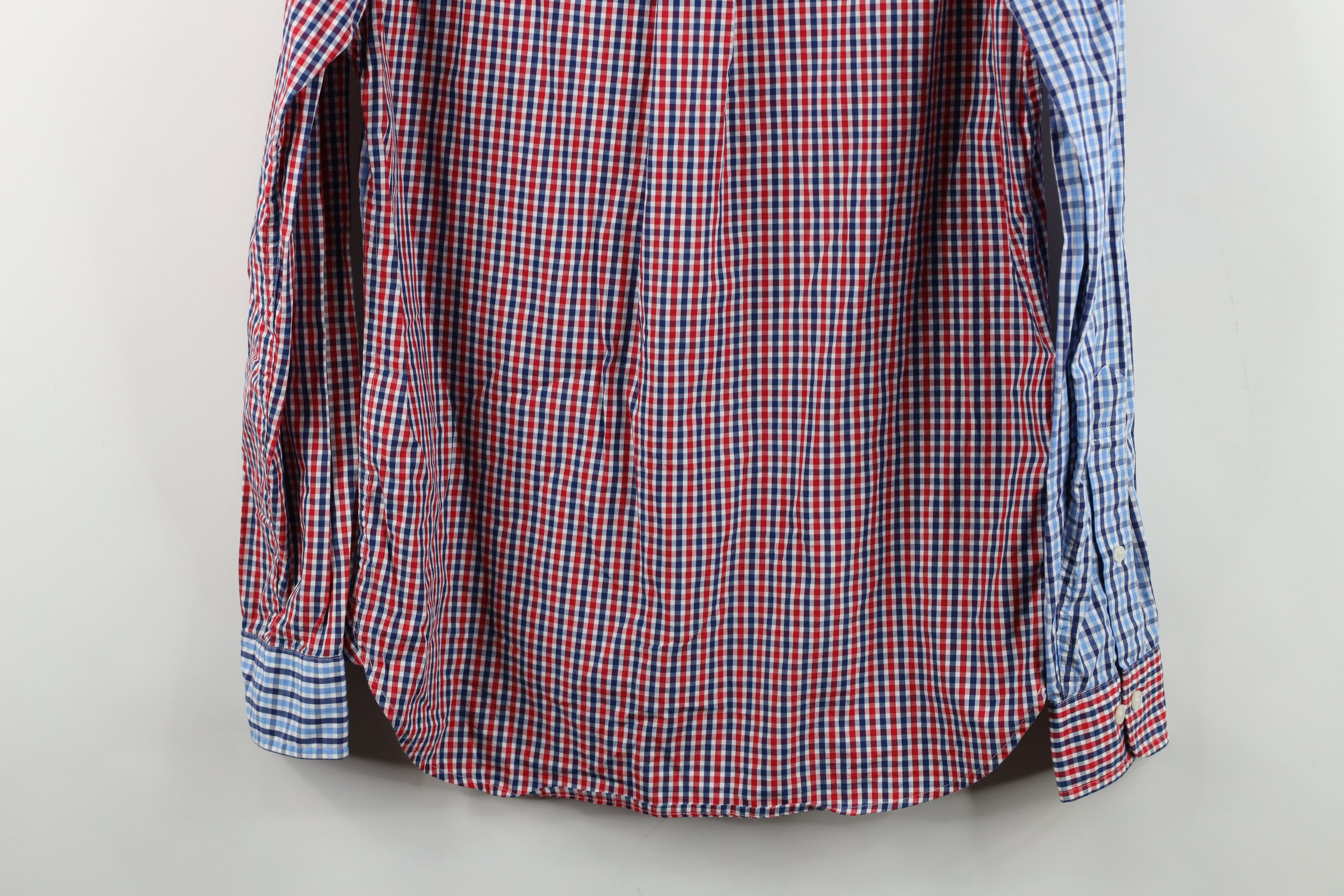 Brooks Brothers Brooks Brothers and Sew Color Block Plaid Button Down Shirt Size US XS / EU 42 / 0 - 14 Thumbnail