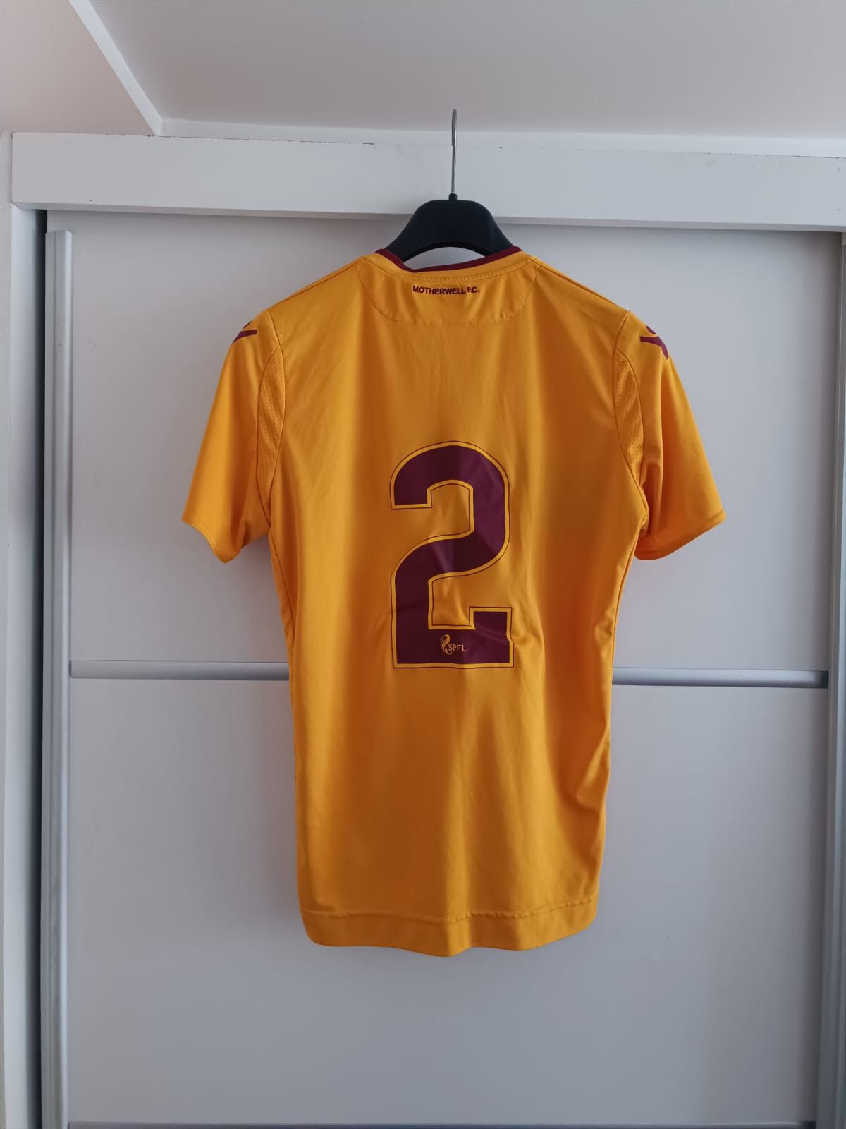 Macron Motherwell F.C. football sports shirt Size US XS / EU 42 / 0 - 3 Thumbnail