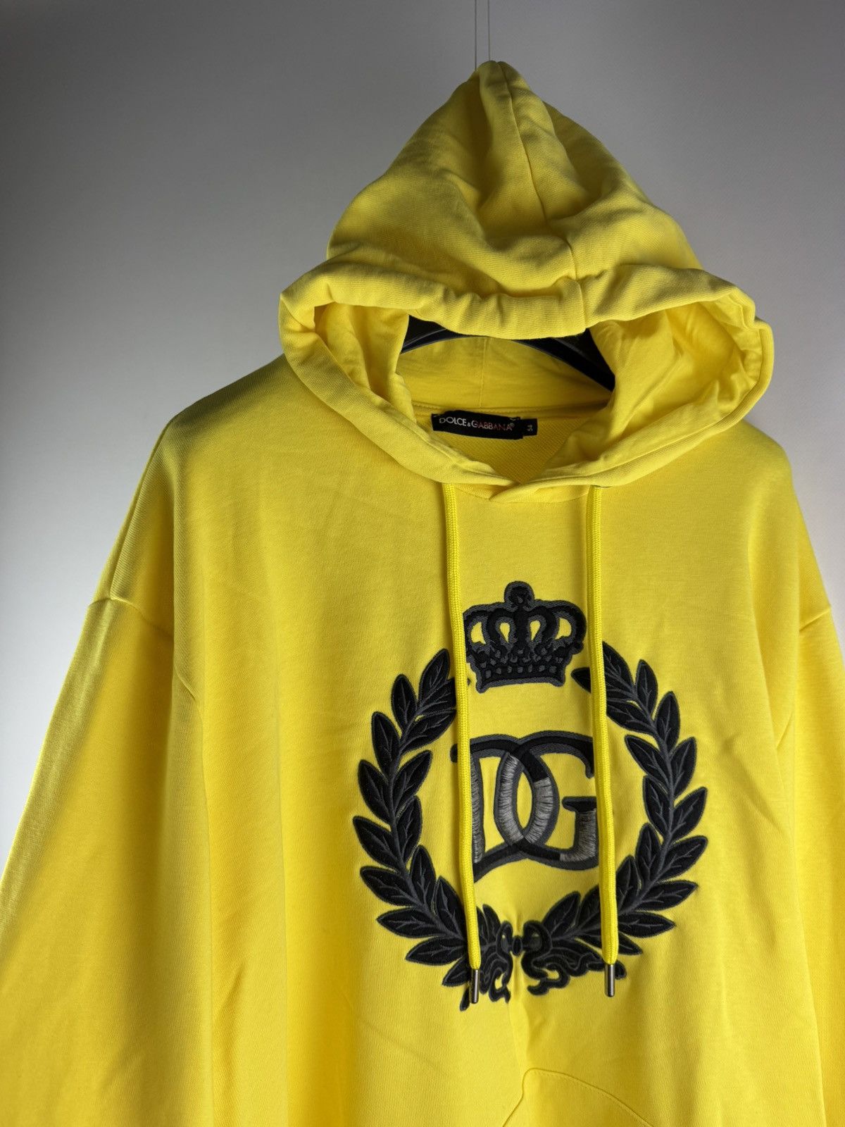 Dolce & Gabbana Dolce & Gabbana Yellow Hoodie Size US M / EU 48-50 / 2 - 2 Thumbnail