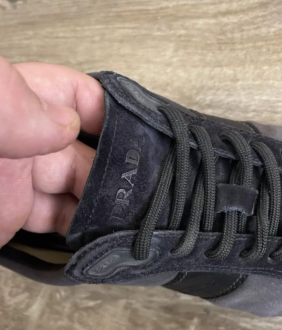 Prada Prada sneakers size 9,5 black/ gray Size US 9.5 / EU 42-43 - 4 Thumbnail
