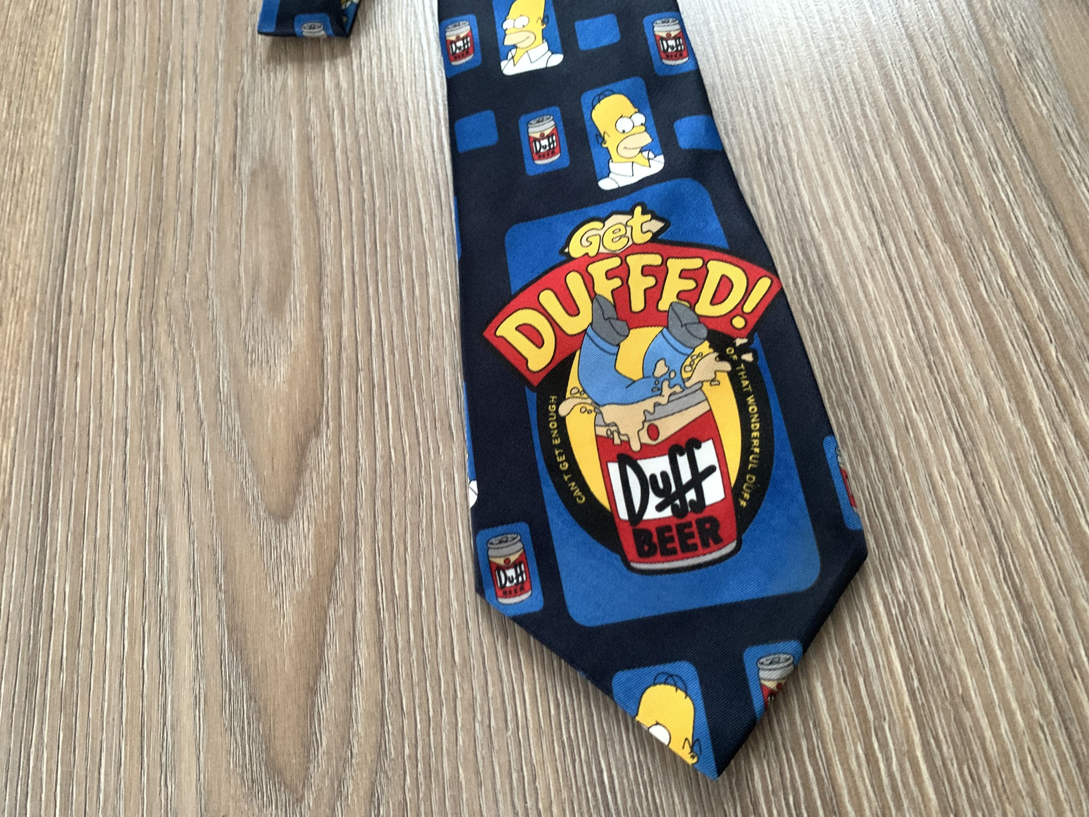 Other Vintage Printed The Simpsons Duffed Tie Size ONE SIZE - 4 Thumbnail