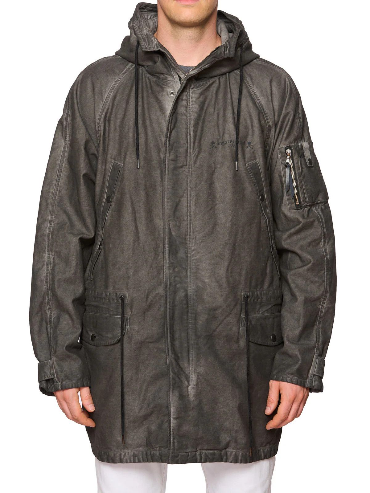 John Elliott × Mastermind Japan JOHN ELLIOTT "Mastermind" Japan by END. Gray Military Parka Size US M / EU 48-50 / 2 - 2 Thumbnail