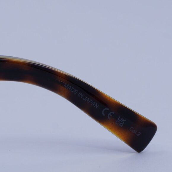 Saint Laurent Paris Saint Laurent SL662 002 Sunglasses Havana Rectangle Frame Size ONE SIZE - 9 Thumbnail