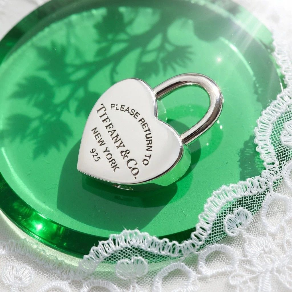Tiffany & Co. Tiffany & Co Charm Return To Tiffany Heart Padlock Charm Size ONE SIZE - 2 Thumbnail