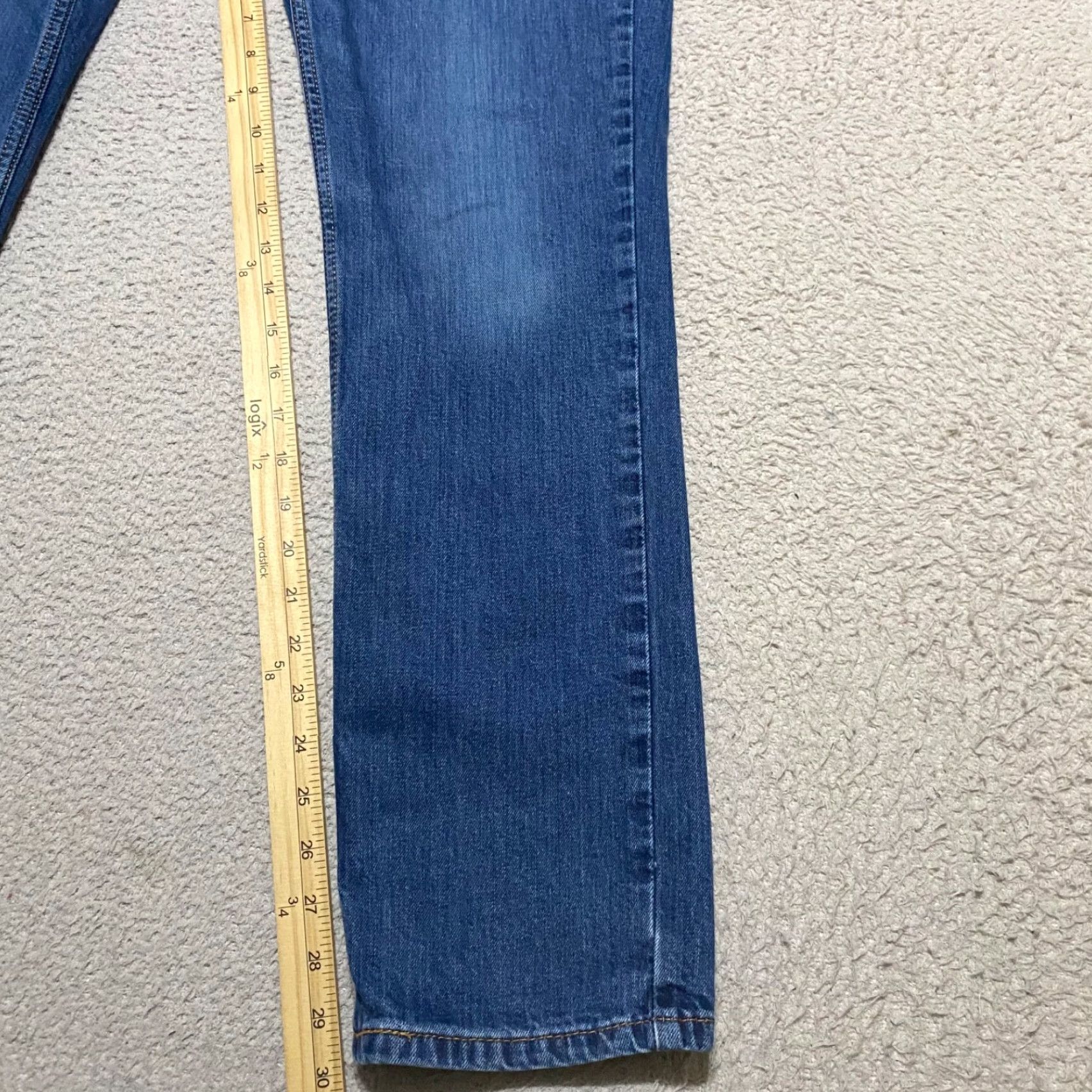 Levi's Levi's 511 Jeans Slim Straight Denim Medium Blue 34x30 Regular Mens 32-34 Waist Inseam 30 Color Blue Size US 34 / EU 50 - 6 Thumbnail