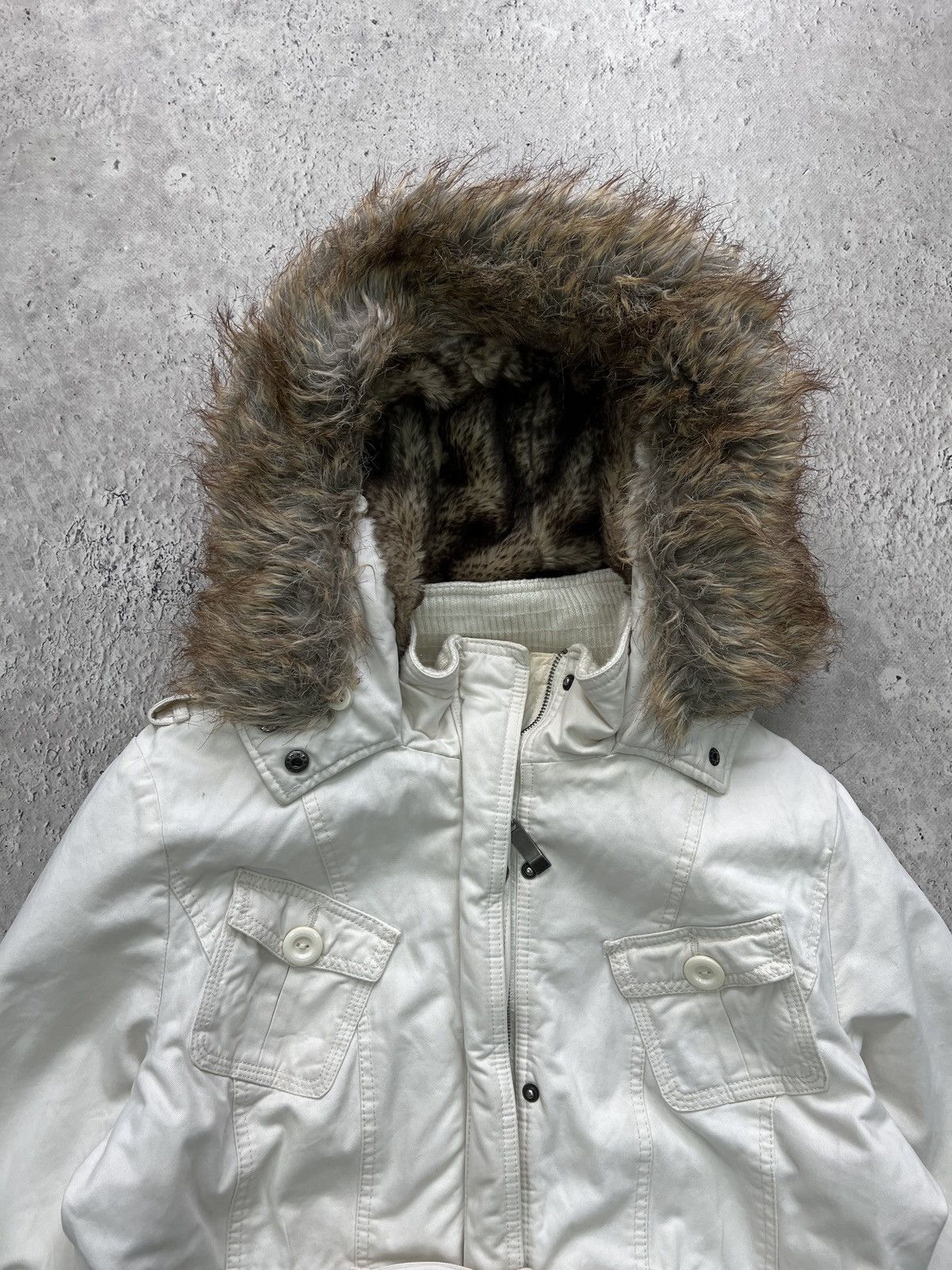 GOA Opium gothic japanese fur arctic hood y2k hype GOA style Size US M / EU 48-50 / 2 - 6 Thumbnail
